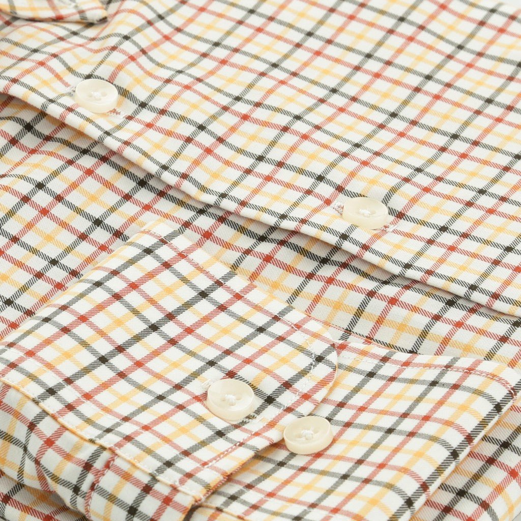 HENRY SARTORIAL Cotton Wool Check Casual Shirt MULTI (Online only*) - Henry Bucks