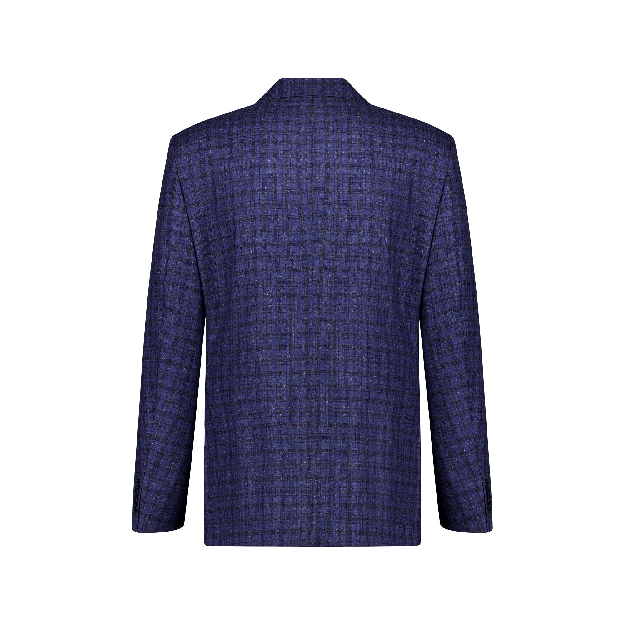 HENRY SARTORIAL DORMEUIL Check Blazer - FC NAVY/BLACK REG - Henry BucksBlazers33SS230107 - NAVYBLACK - R - 42