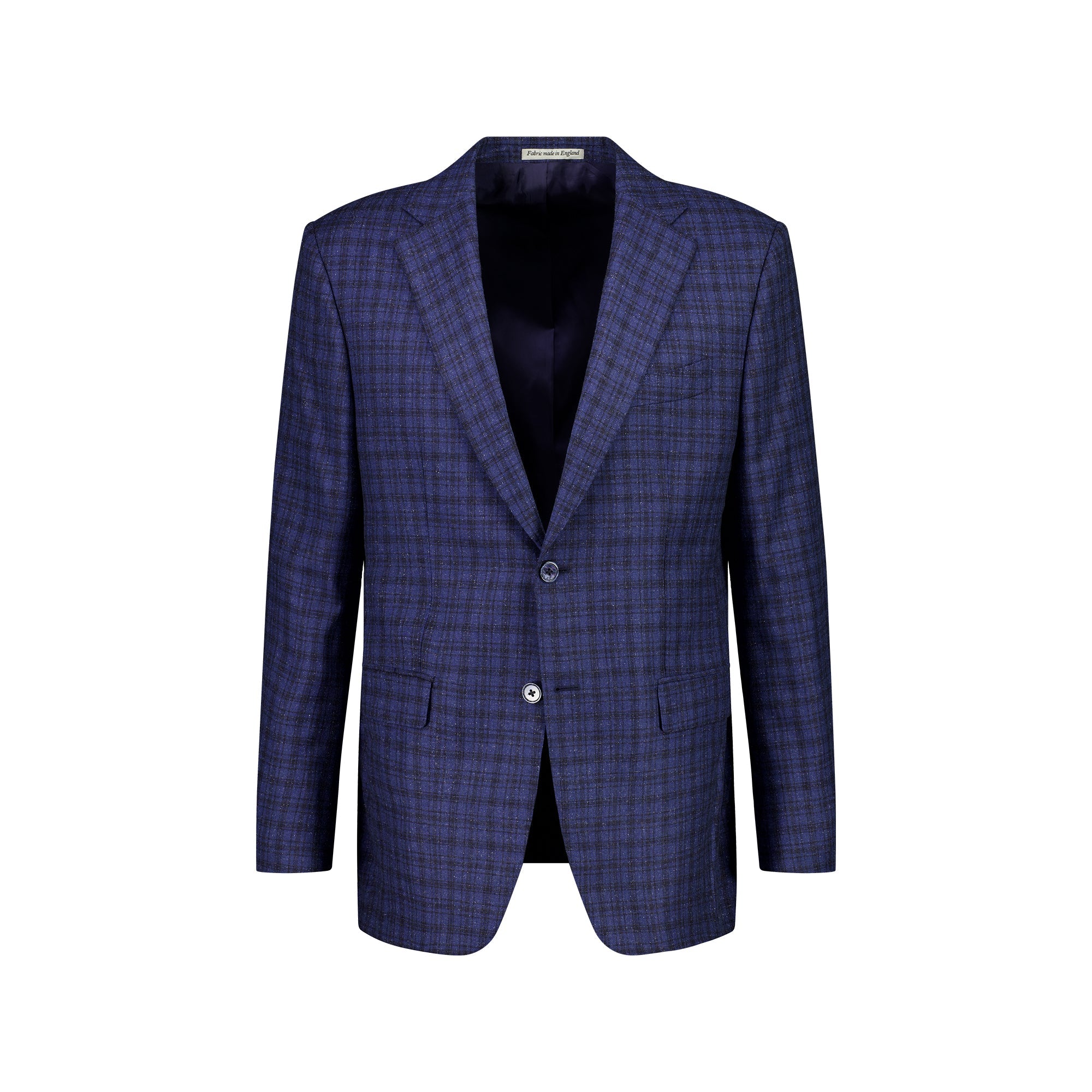 HENRY SARTORIAL DORMEUIL Check Blazer - FC NAVY/BLACK REG - Henry BucksBlazers33SS230107 - NAVYBLACK - R - 42