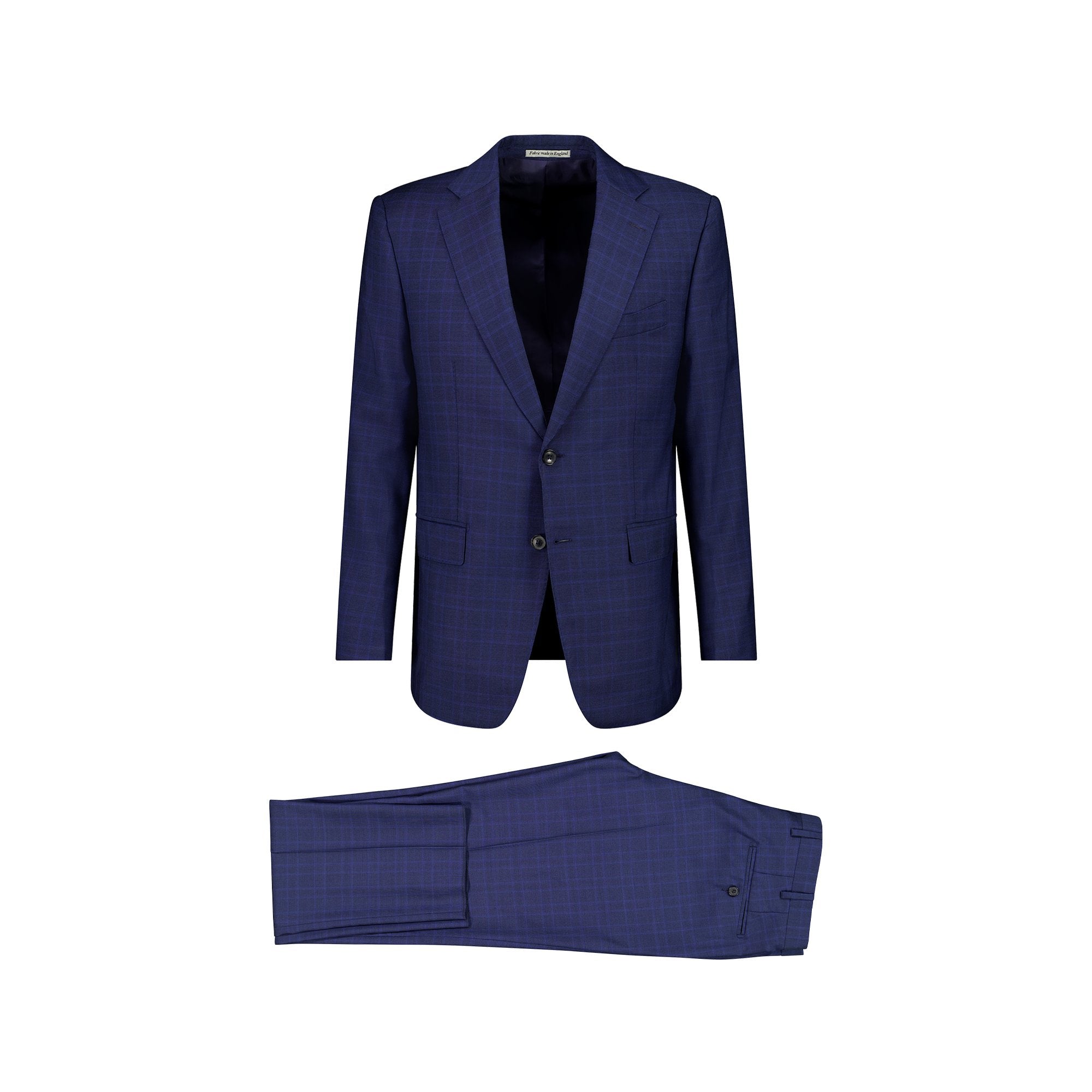 HENRY SARTORIAL DORMEUIL Suit - FC NAVY REG - Henry BucksSuits23SS230012 - NAVY - R - 48