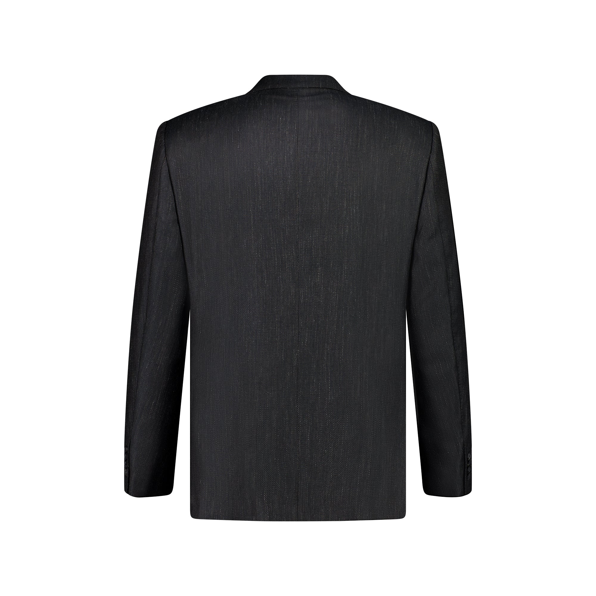 HENRY SARTORIAL DORMEUIL Wool/Silk/Linen Jacket CHARCOAL REG - Henry BucksCasual Jackets33AW230004 - CHCL - R - 48