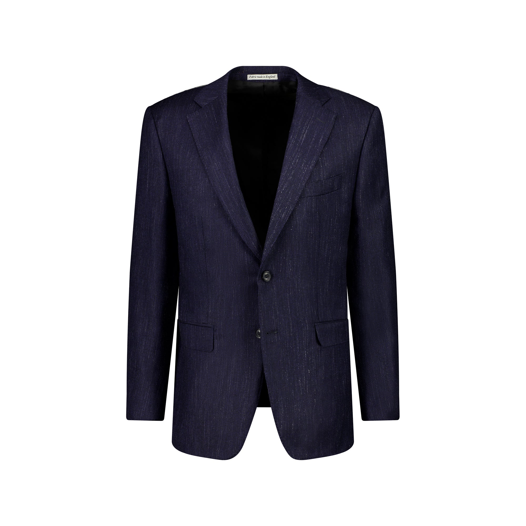 HENRY SARTORIAL DORMEUIL Wool/Silk/Linen Jacket NAVY REG - Henry BucksBlazers33AW230005 - NAVY - R - 48