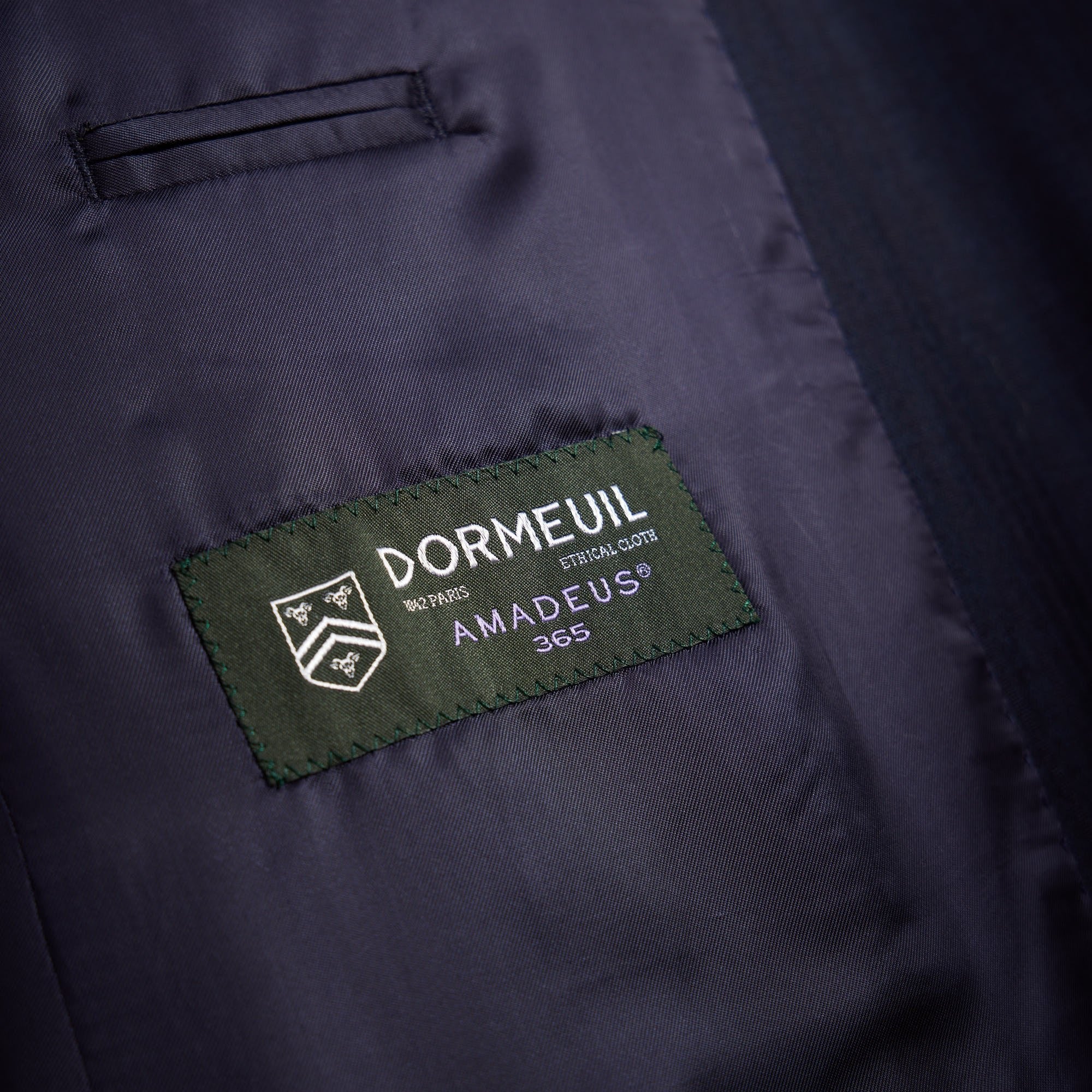 HENRY SARTORIAL Dun Full Canvas Stripe Suit BURGUNDY/NAVY REG - Henry BucksSuits23AW240217 - BURGNAVY - R - 48