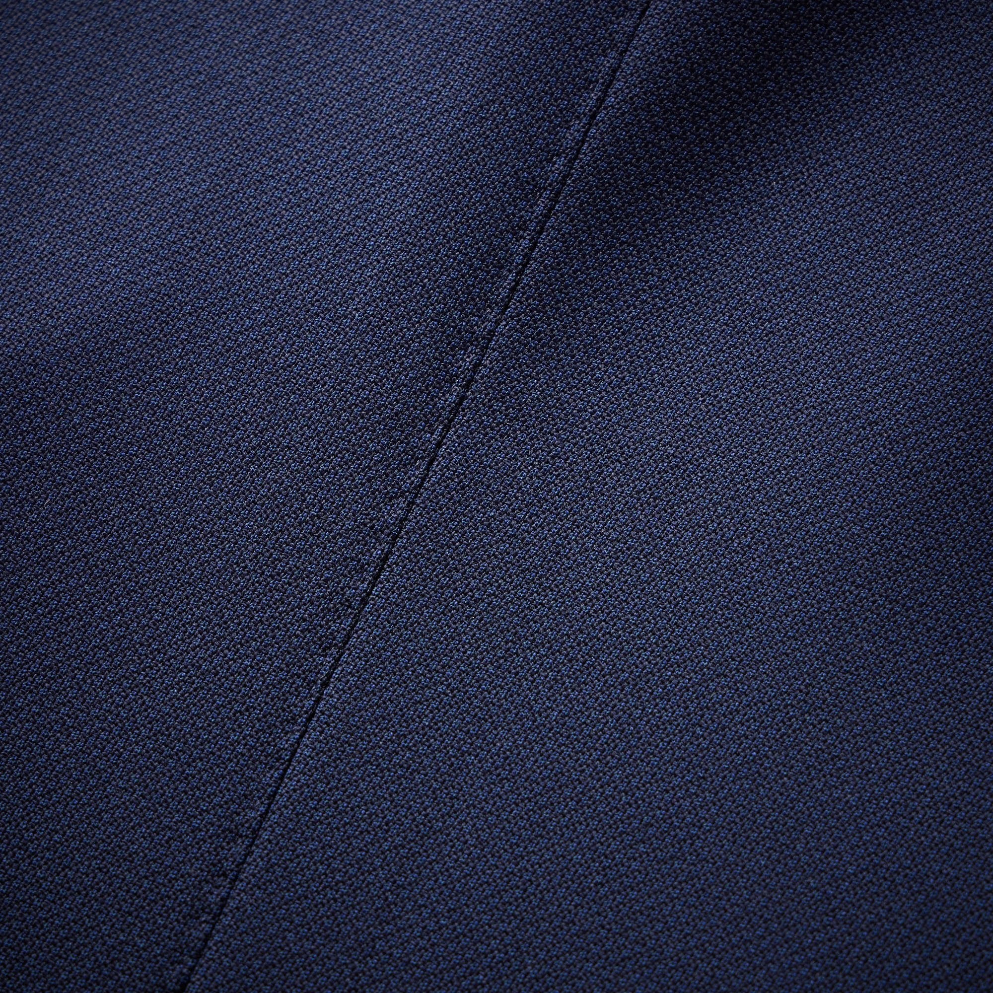 HENRY SARTORIAL Dun Full Canvas Textured Suit NAVY REG - Henry BucksSuits23AW240214 - NAVY - R - 48