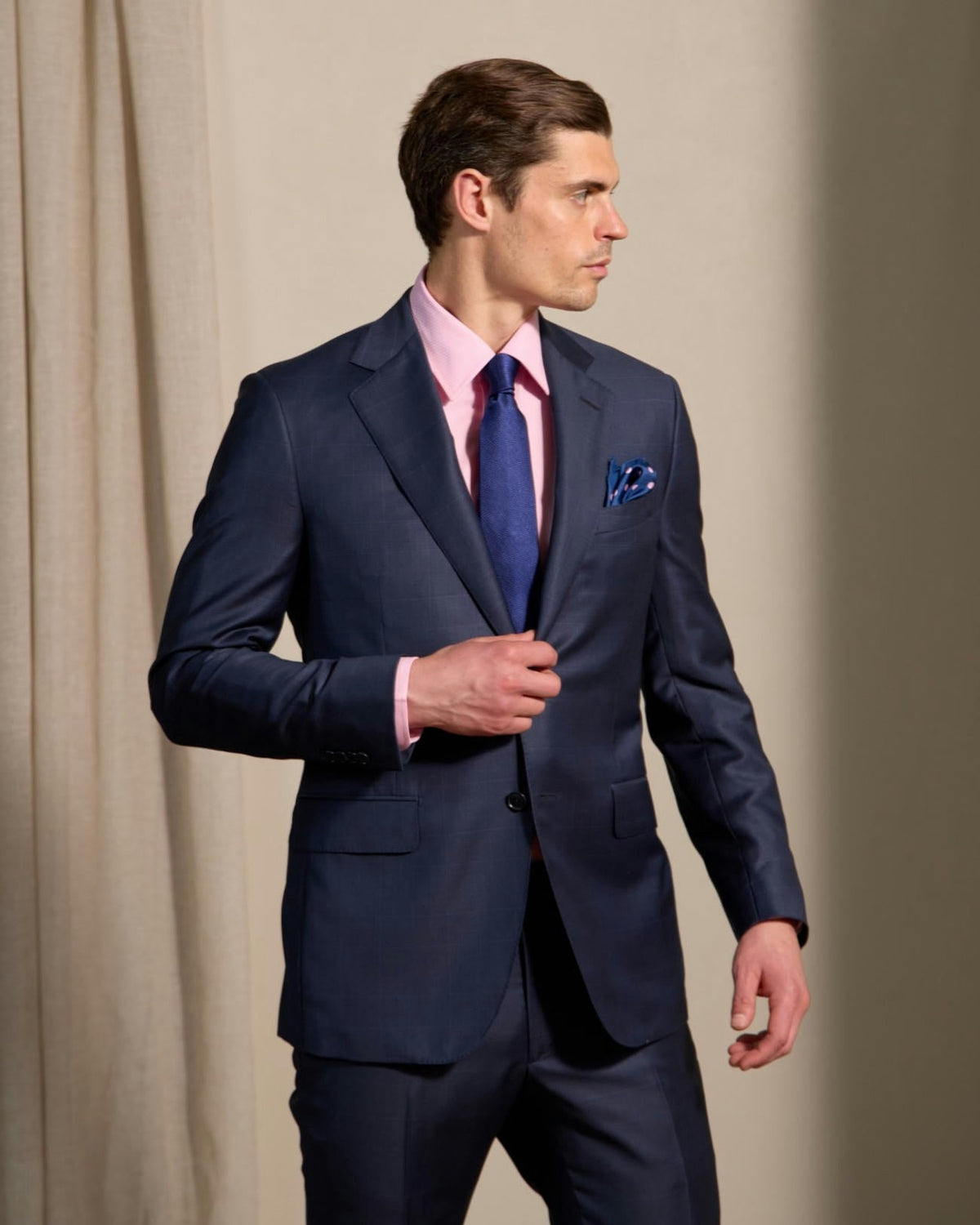 HENRY SARTORIAL Easy Care Oxford Long Sleeve Business Shirt PINK - Henry Bucks