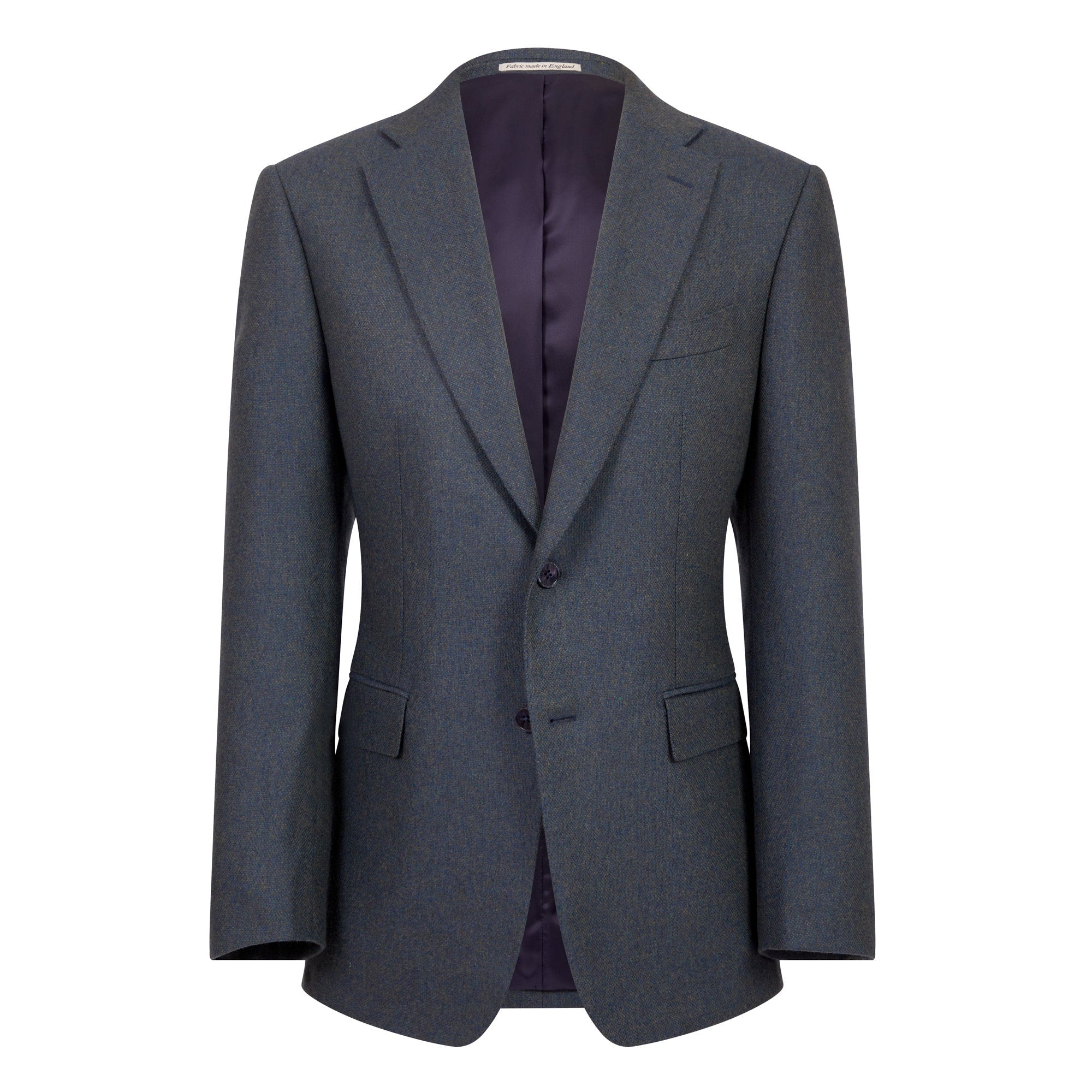 HENRY SARTORIAL Full Canvas Plain Jacket AQUA REG - Henry BucksBlazers33SS220021 - AQUA - R - 46