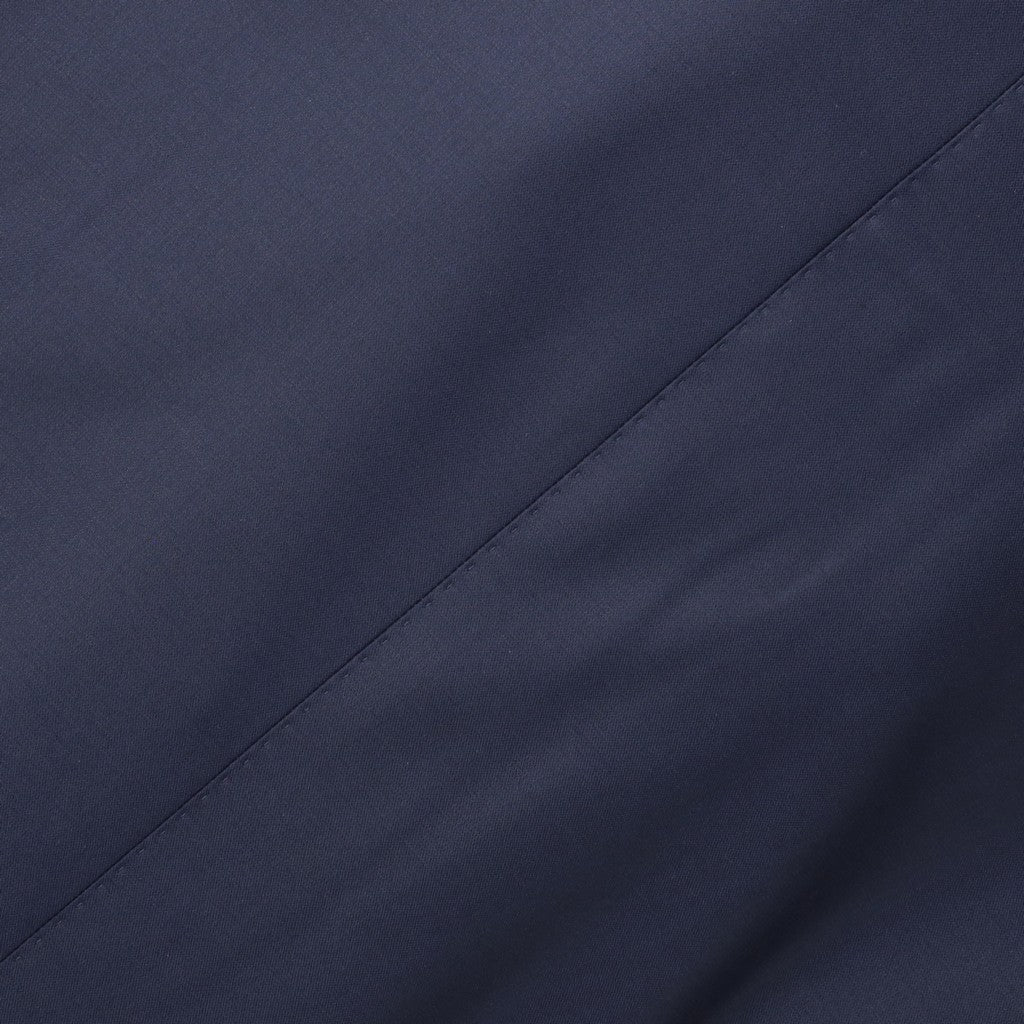 HENRY SARTORIAL Gabardine Wool Single Breasted Suit NAVY REG - Henry Bucks