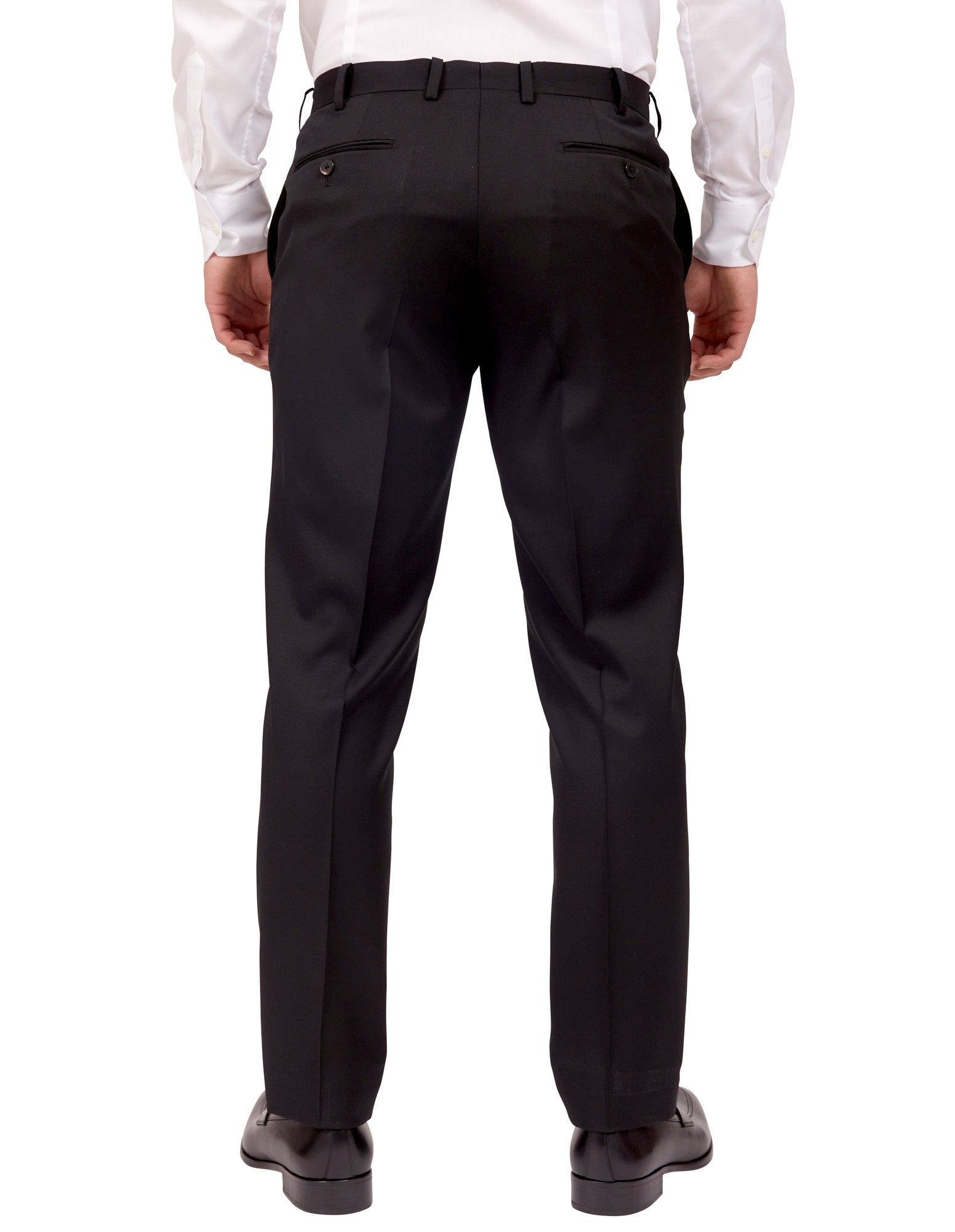 HENRY SARTORIAL Graduate Peak Lapel Suit BLACK REG - Henry BucksSuits23SS220011 - BLCK - R - 44