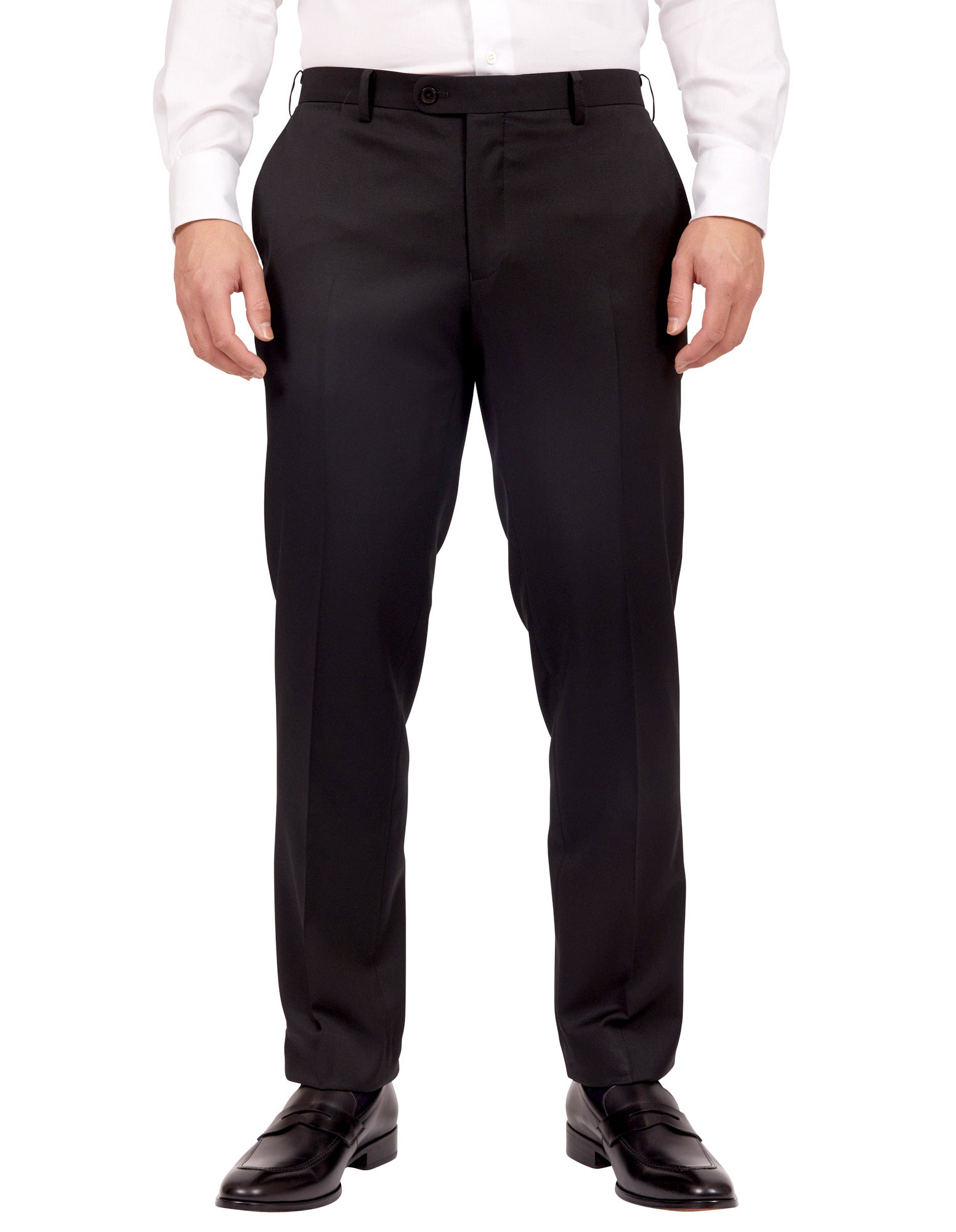 HENRY SARTORIAL Graduate Peak Lapel Suit BLACK REG - Henry BucksSuits23SS220011 - BLCK - R - 44