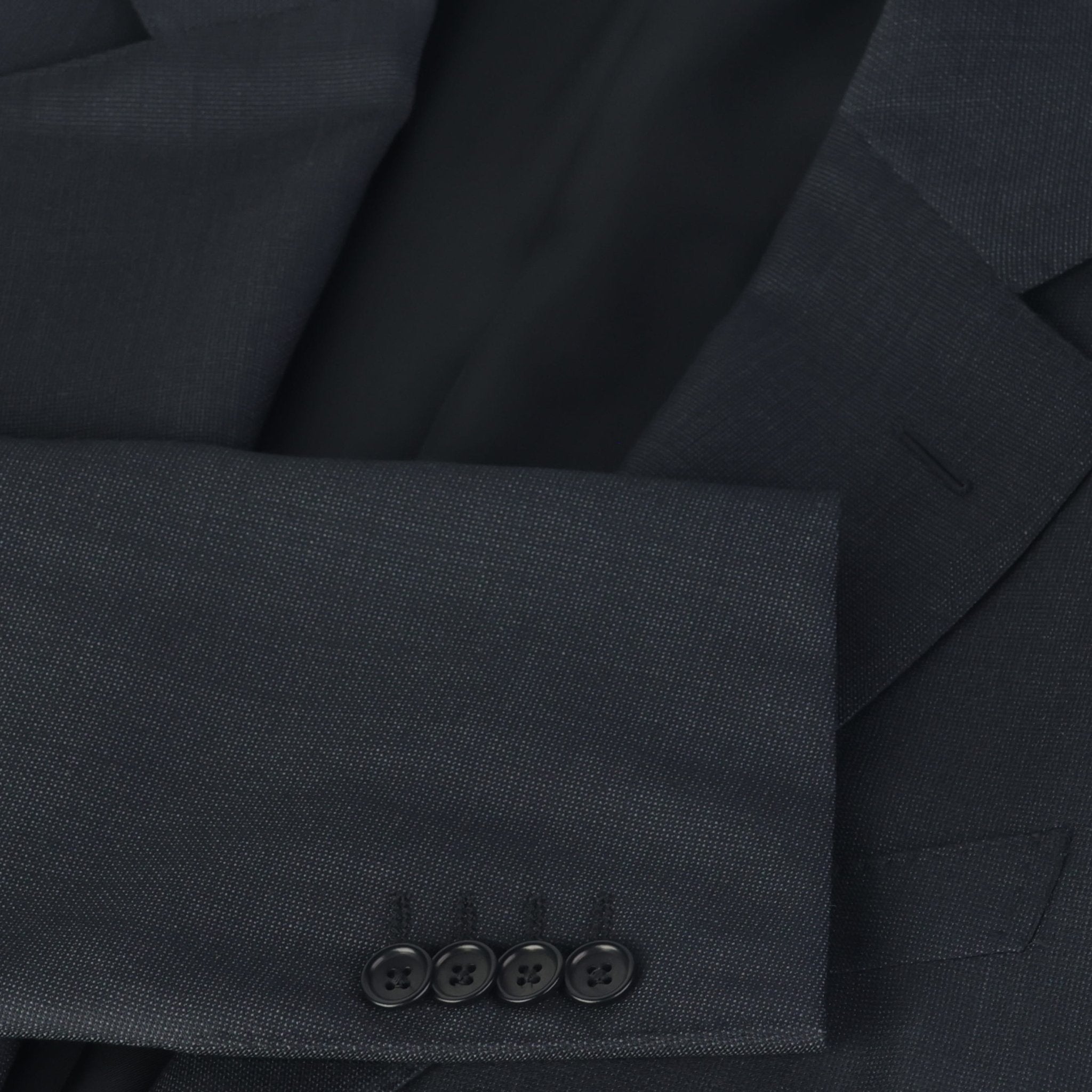 HENRY SARTORIAL HERITAGE 135 Year Platinum Traveller Suit CHARCOAL - Henry Bucks