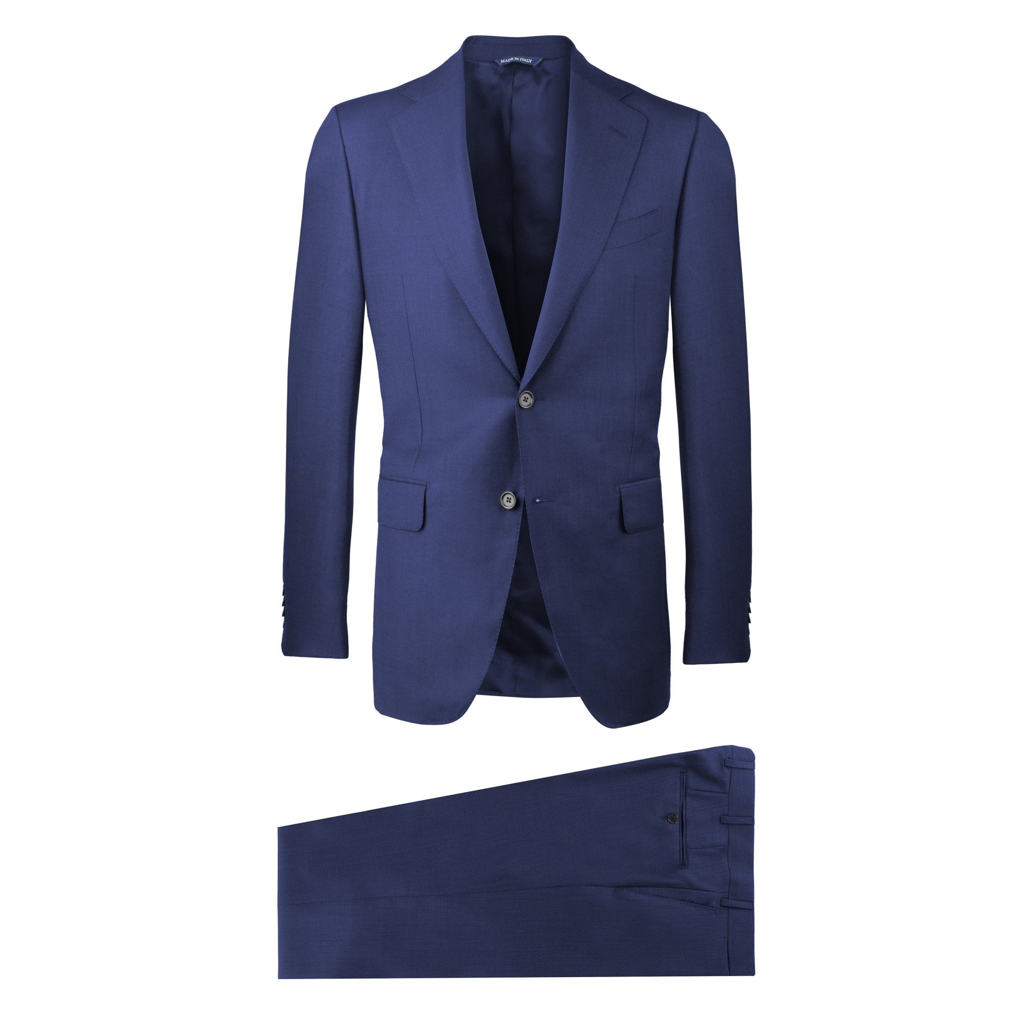 HENRY SARTORIAL HERITAGE 135 Year Platinum Traveller Suit MID BLUE - Henry Bucks