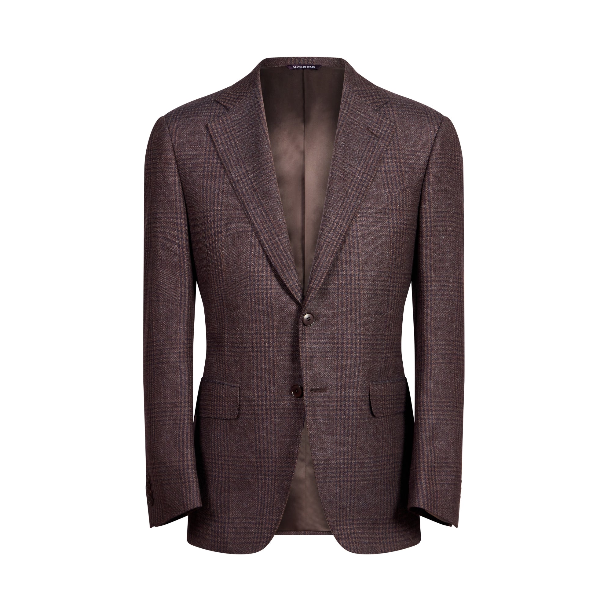 HENRY SARTORIAL HERITAGE Cashmere Blend Blazer BROWN CHECK REG - Henry Bucks