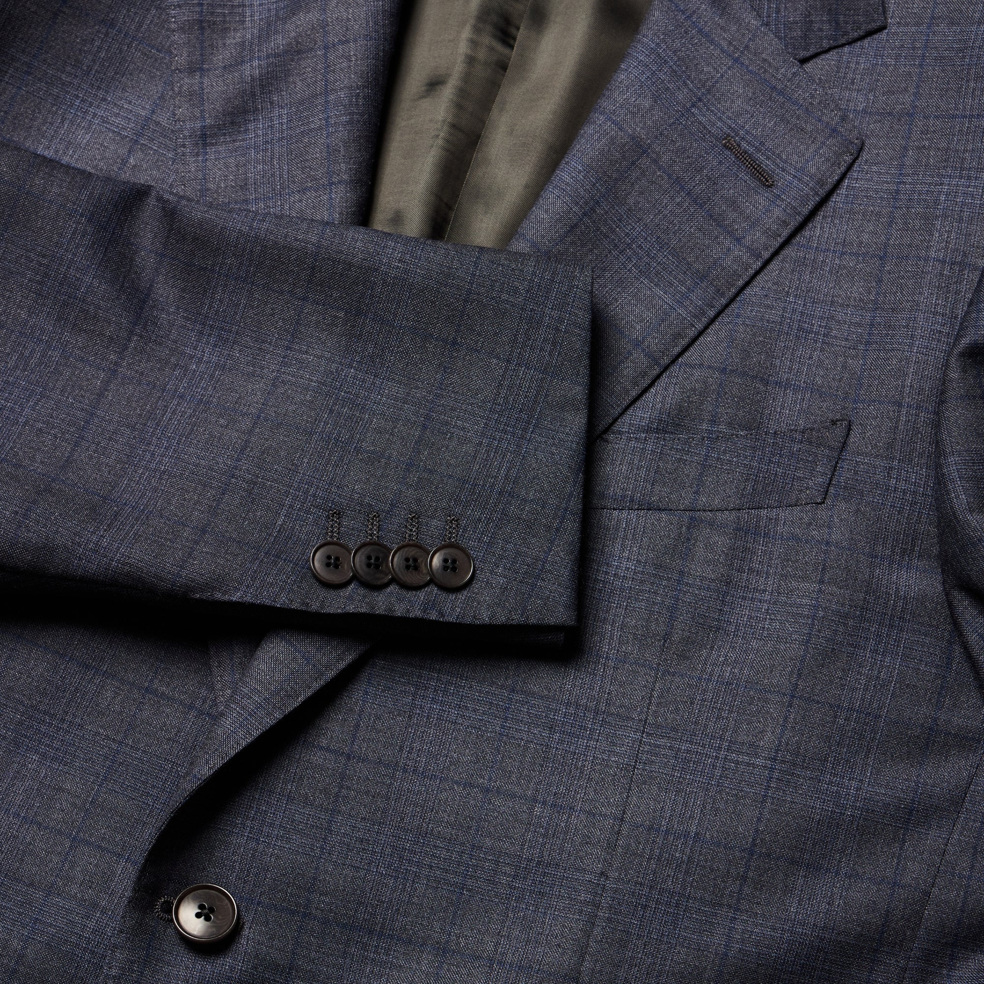 HENRY SARTORIAL HERITAGE Check Suit DARK GREY REG - Henry BucksSuits23SS230007 - DKGREY - R - 48