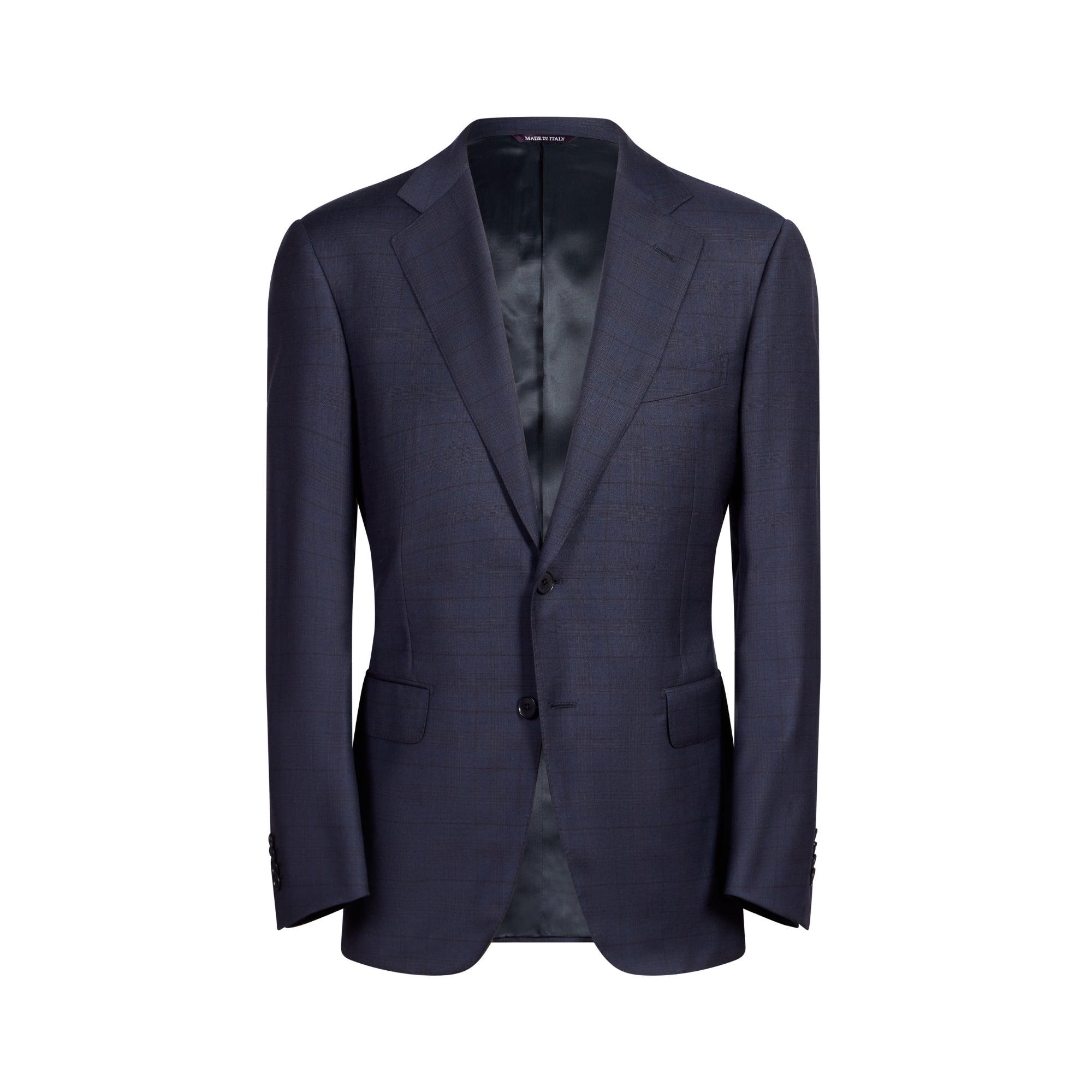 HENRY SARTORIAL HERITAGE Check Suit NAVY REG - Henry BucksSuits23SS230008 - NAVY - R - 48