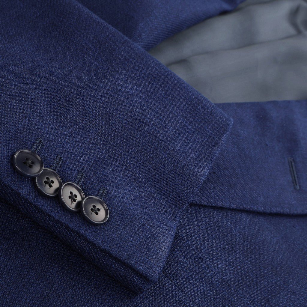 HENRY SARTORIAL HERITAGE Crossply Single Breasted Blazer BLUE - Henry Bucks