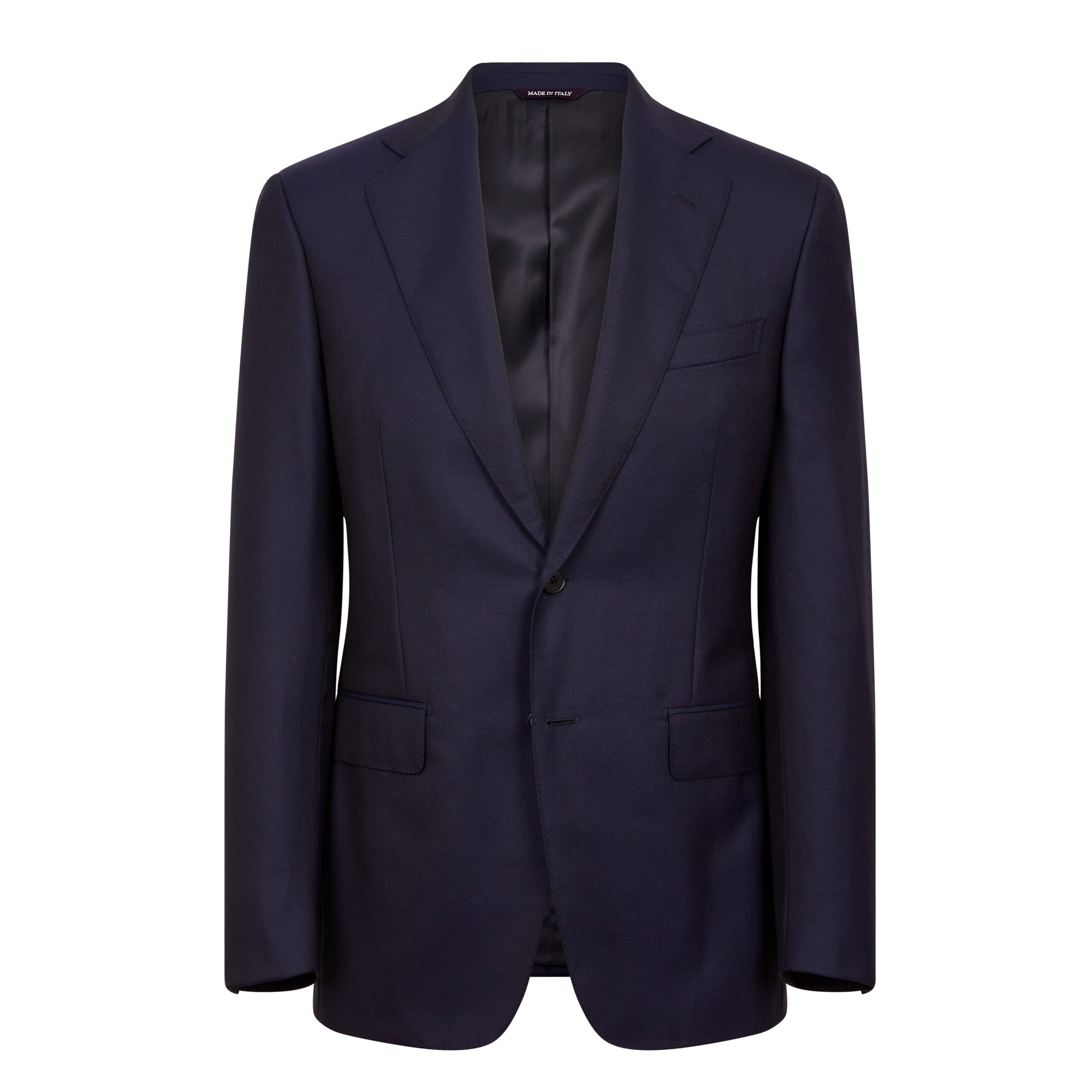 HENRY SARTORIAL HERITAGE Dormeuil Travel Resistant™ Full Canvas Notch Lapel Suit NAVY - Henry BucksSuits23AW230010 - 0001 - R - 46