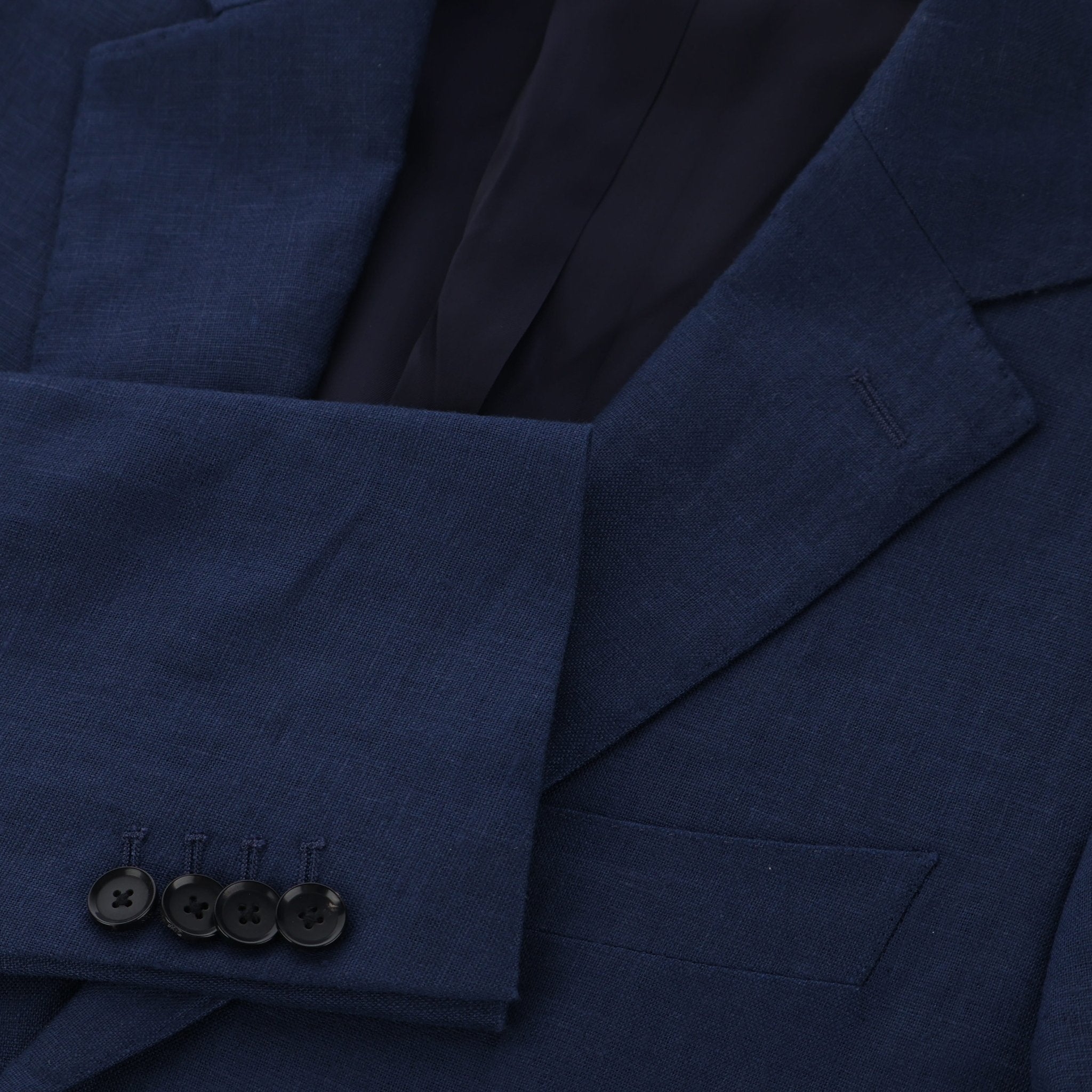 HENRY SARTORIAL HERITAGE Linen Jacket NAVY - Henry Bucks