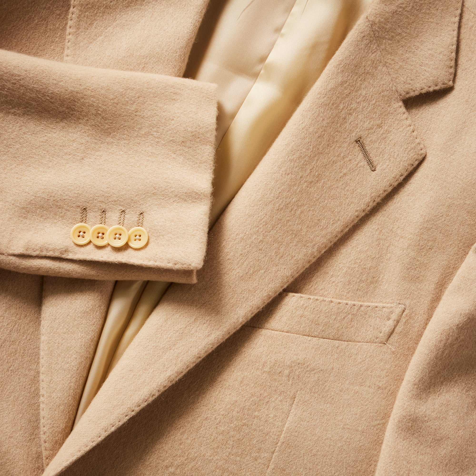 HENRY SARTORIAL HERITAGE Loro Piana Baby Camel Hair Blazer CAMEL REG - Henry BucksBlazers33AW240018 - CAMEL - R - 48