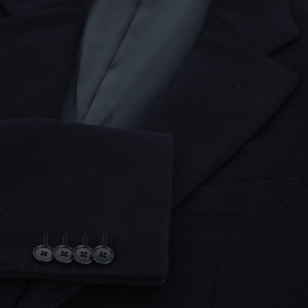 HENRY SARTORIAL HERITAGE Loro Piana Cashmere Single Breasted Blazer NAVY - Henry Bucks