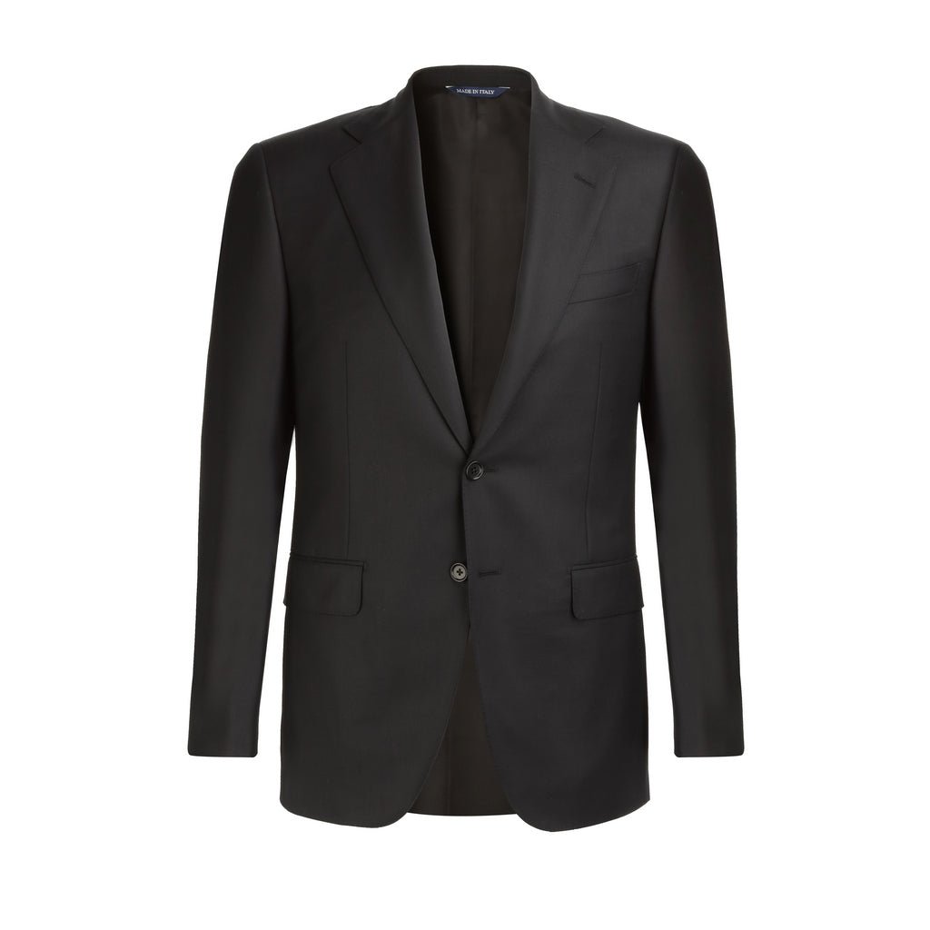 HENRY SARTORIAL HERITAGE Notch Lapel Business Suit BLACK REG - Henry Bucks