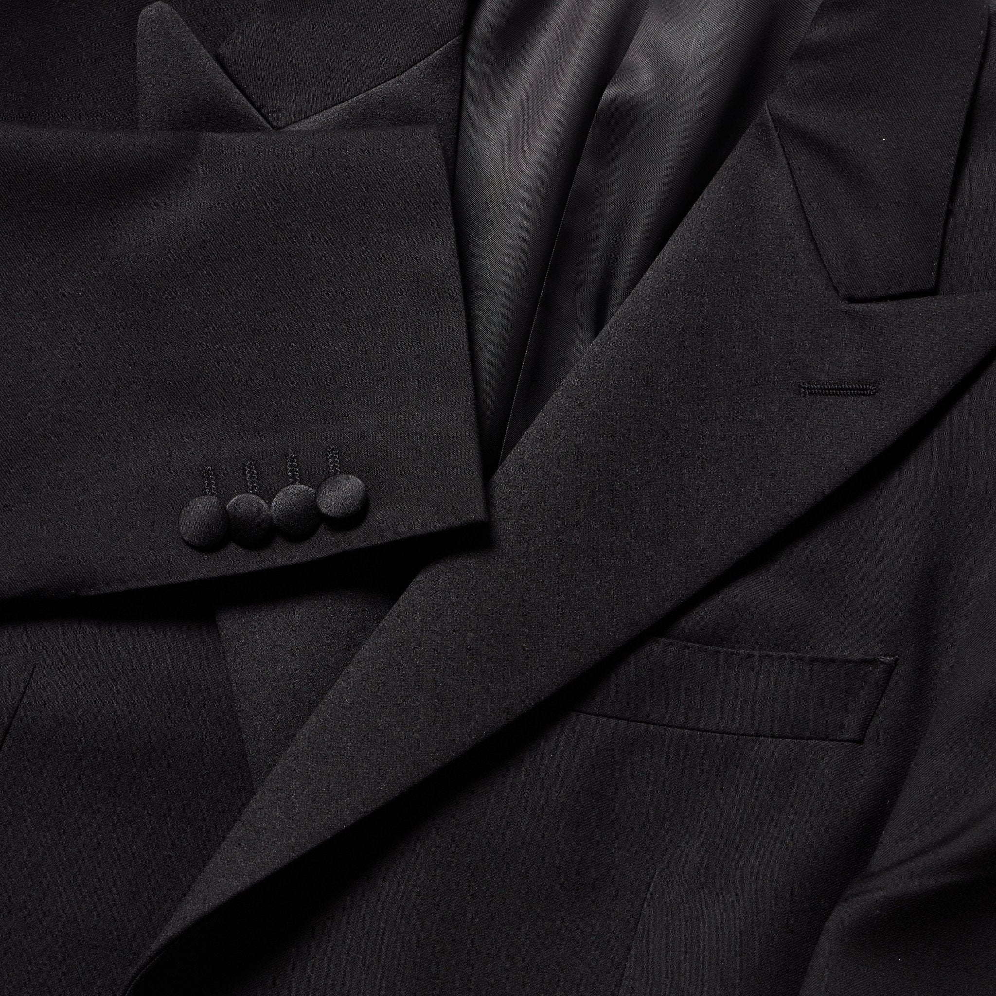 HENRY SARTORIAL HERITAGE Peak Dinner Suit BLACK REG - Henry BucksSuits60AW240001 - BLCK - R - 48