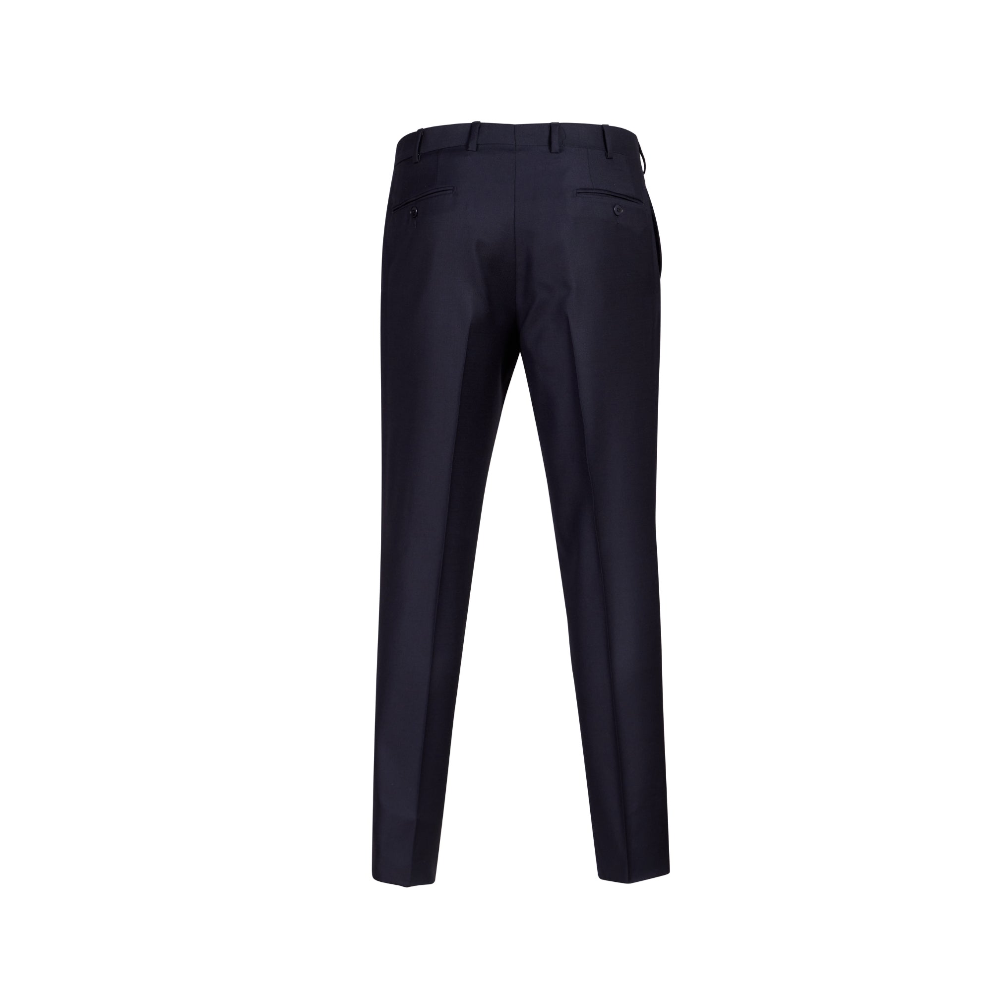 HENRY SARTORIAL HERITAGE Plain Wool Trouser DARK NAVY REG - Henry BucksTrousers63AW240004 - DKNV - R - 48