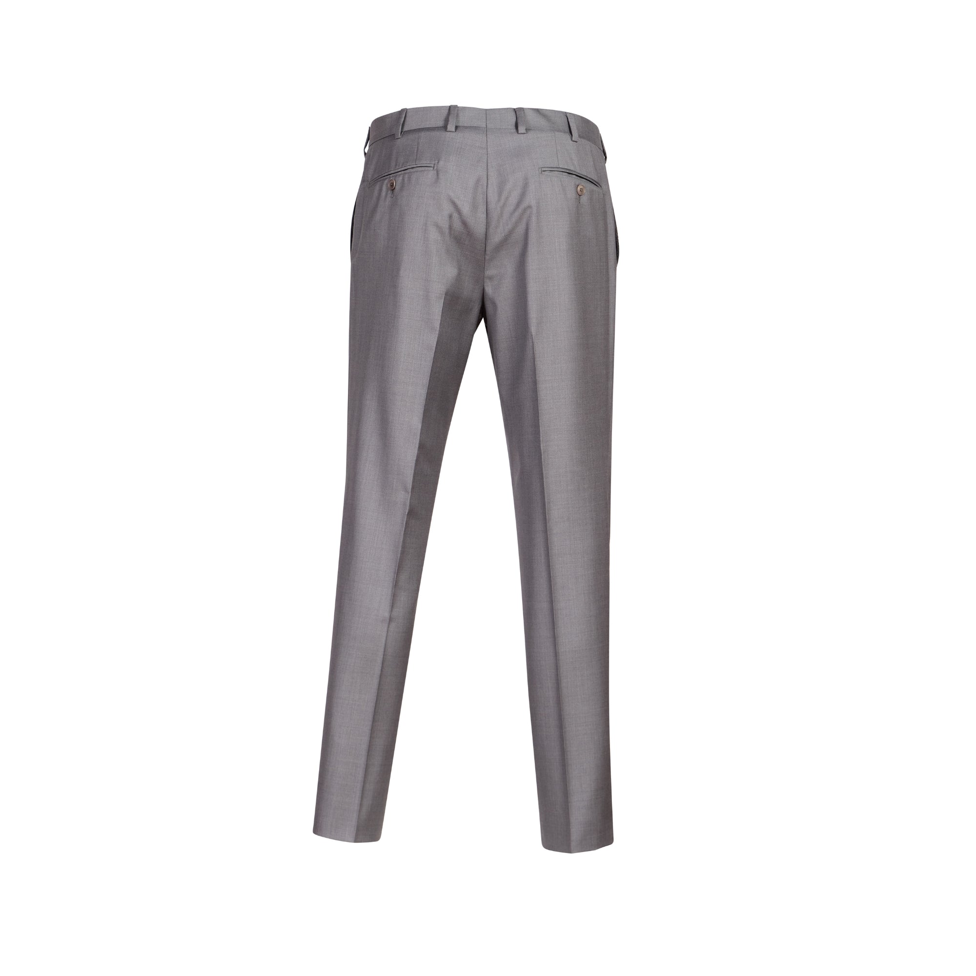 HENRY SARTORIAL HERITAGE Plain Wool Trousers GREY REG - Henry BucksTrousers63AW240005 - GREY - R - 48