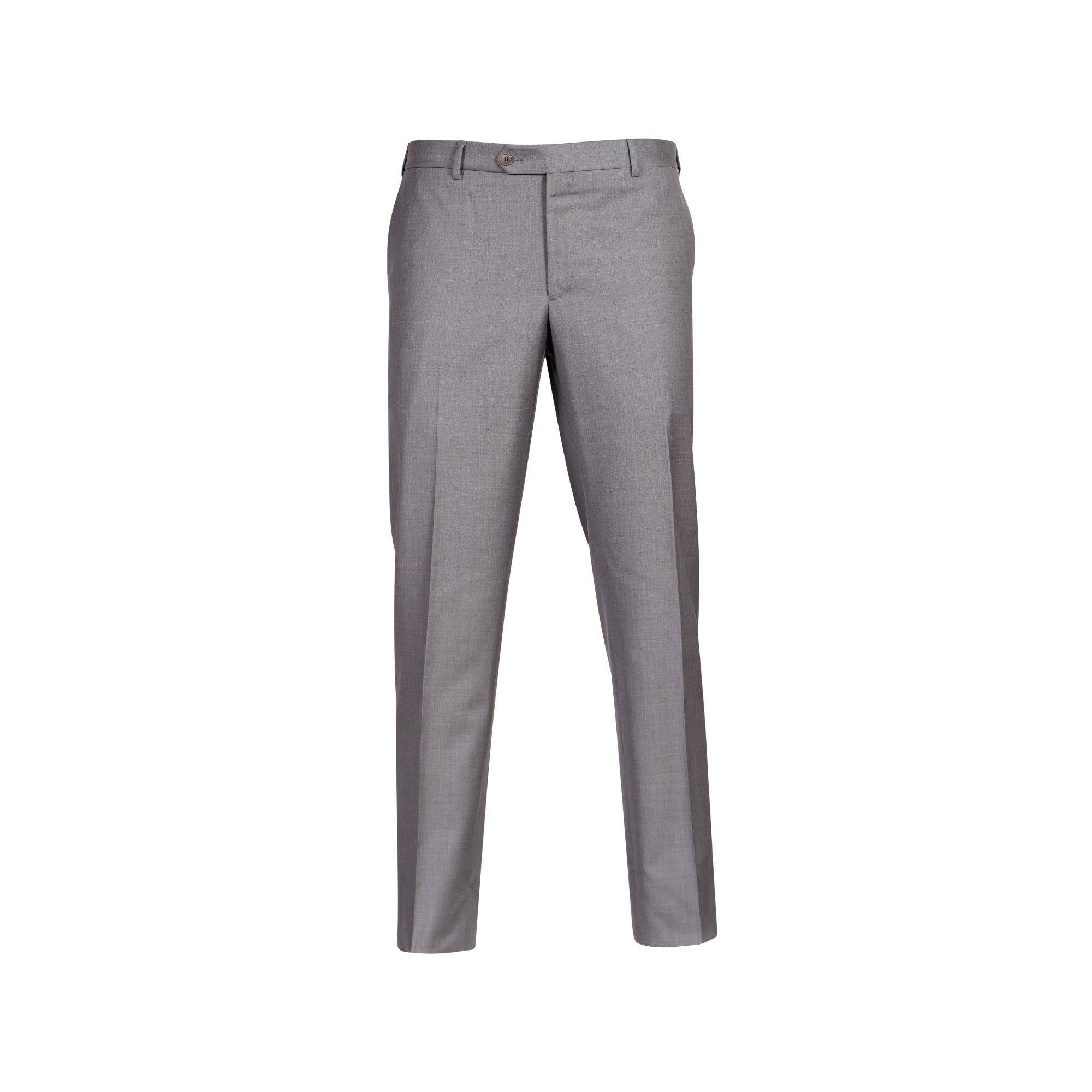 HENRY SARTORIAL HERITAGE Plain Wool Trousers GREY REG - Henry BucksTrousers63AW240005 - GREY - R - 48