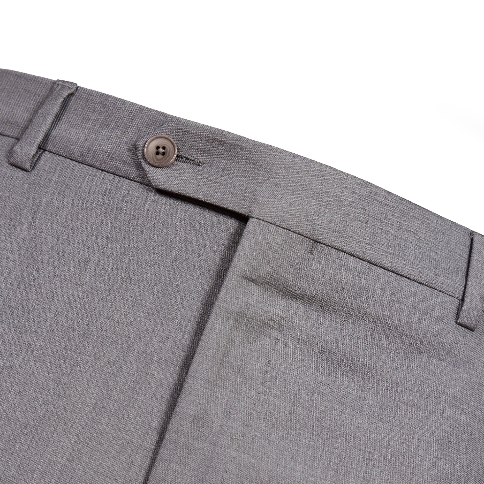 HENRY SARTORIAL HERITAGE Plain Wool Trousers GREY REG - Henry BucksTrousers63AW240005 - GREY - R - 48