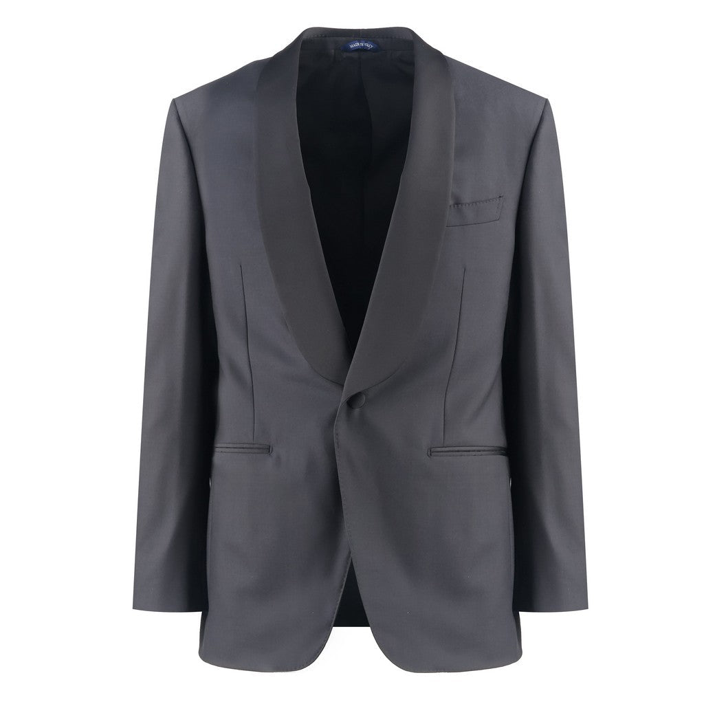 HENRY SARTORIAL HERITAGE Shawl Dinner Suit BLACK REG - Henry Bucks