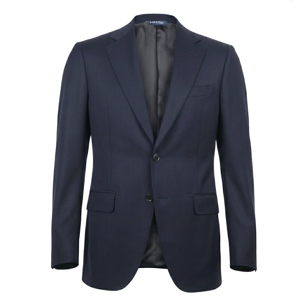 HENRY SARTORIAL HERITAGE Silk Linen Blazer NAVY - Henry Bucks