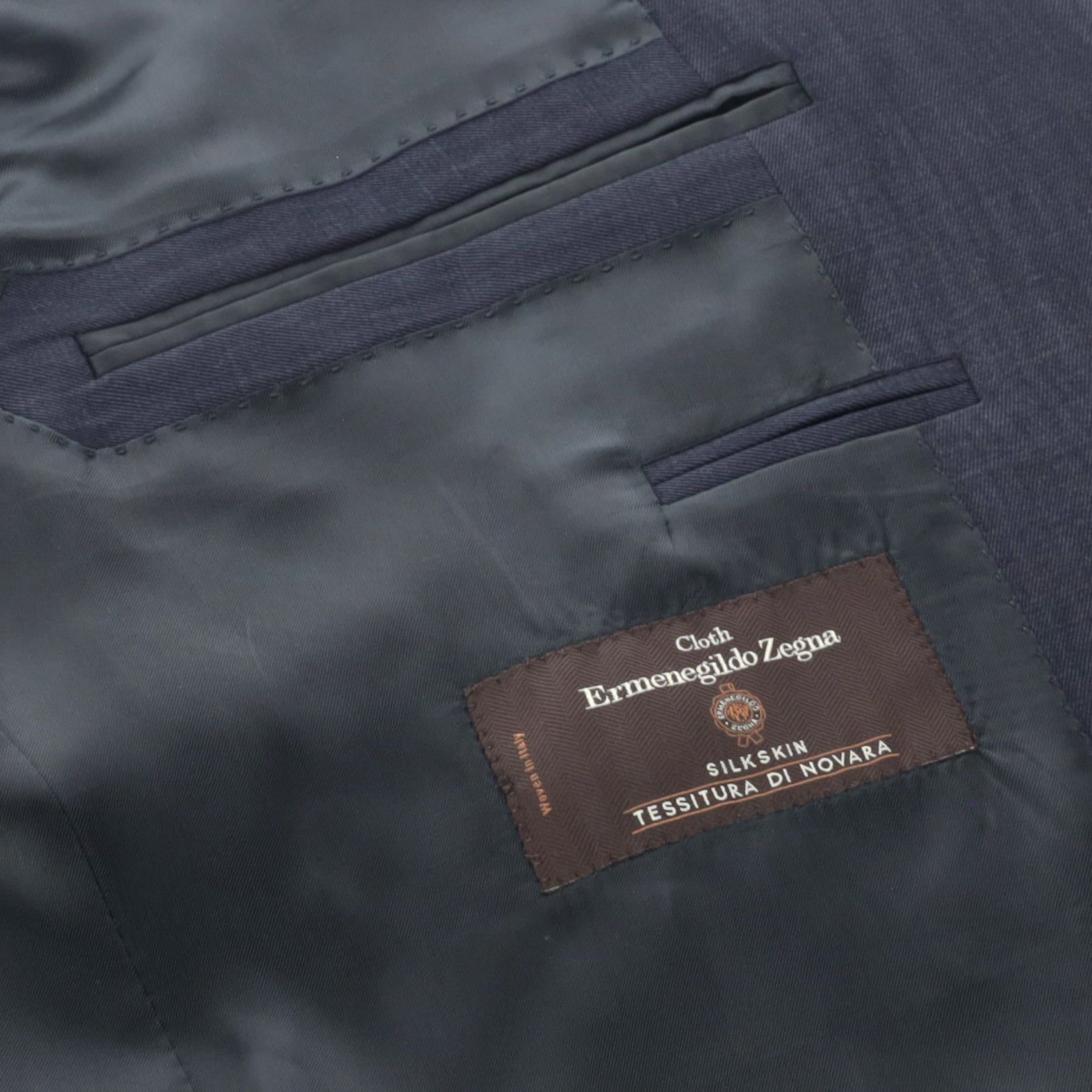 HENRY SARTORIAL HERITAGE Silk Linen Blazer NAVY - Henry Bucks