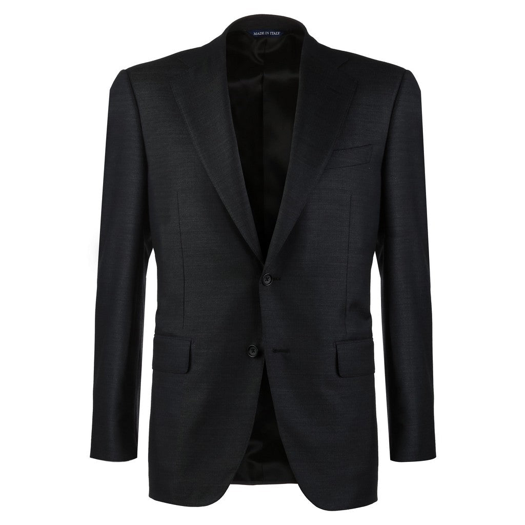 HENRY SARTORIAL HERITAGE Single Breasted Wool Business Suit GREY - Henry Bucks