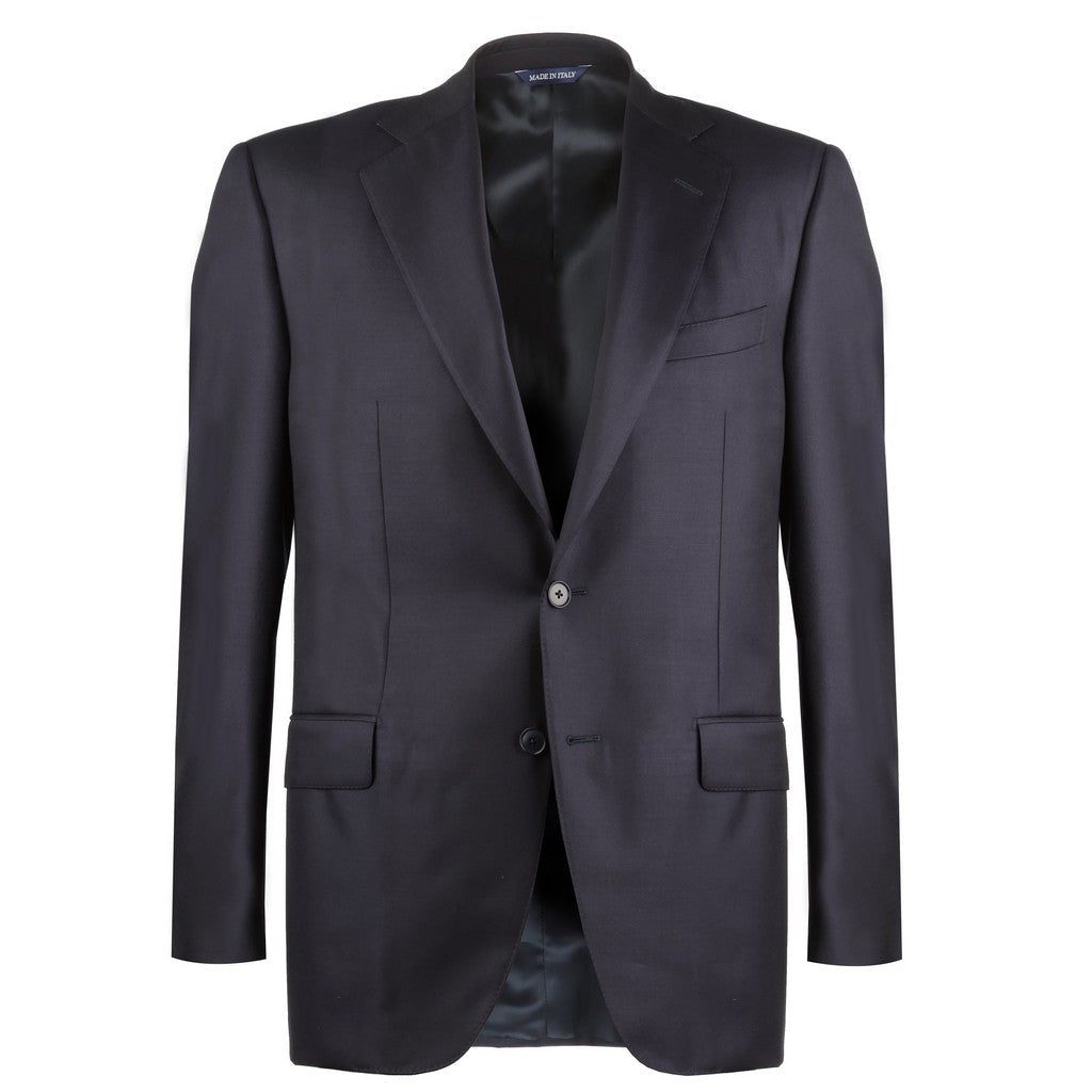 HENRY SARTORIAL HERITAGE Single Breasted Wool Business Suit NAVY - Henry Bucks
