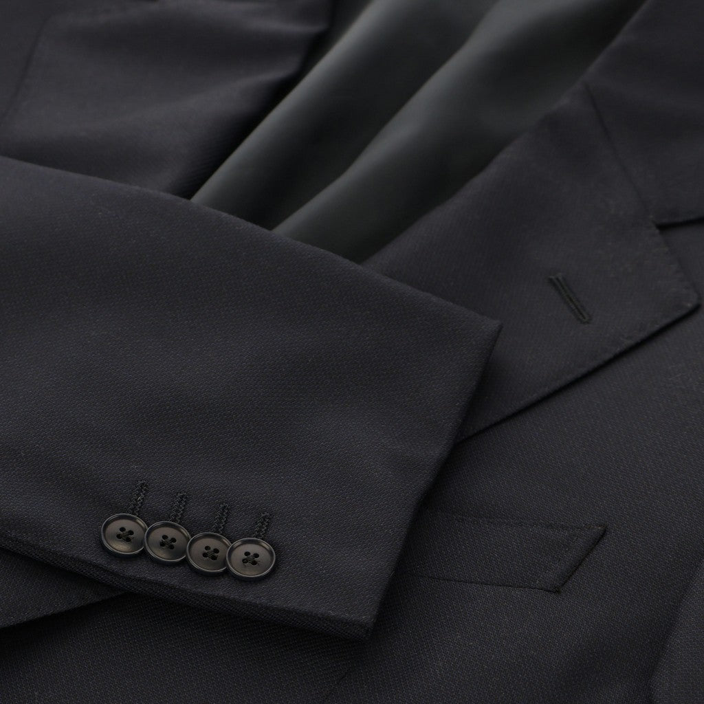 HENRY SARTORIAL HERITAGE Traveller Wool Business Suit DARK NAVY - Henry Bucks