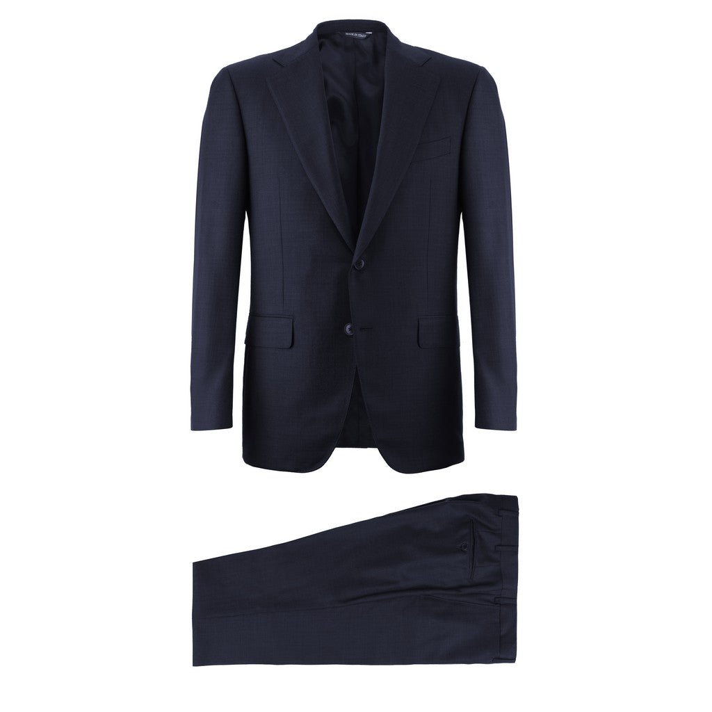 HENRY SARTORIAL HERITAGE Traveller Wool Business Suit NAVY - Henry Bucks