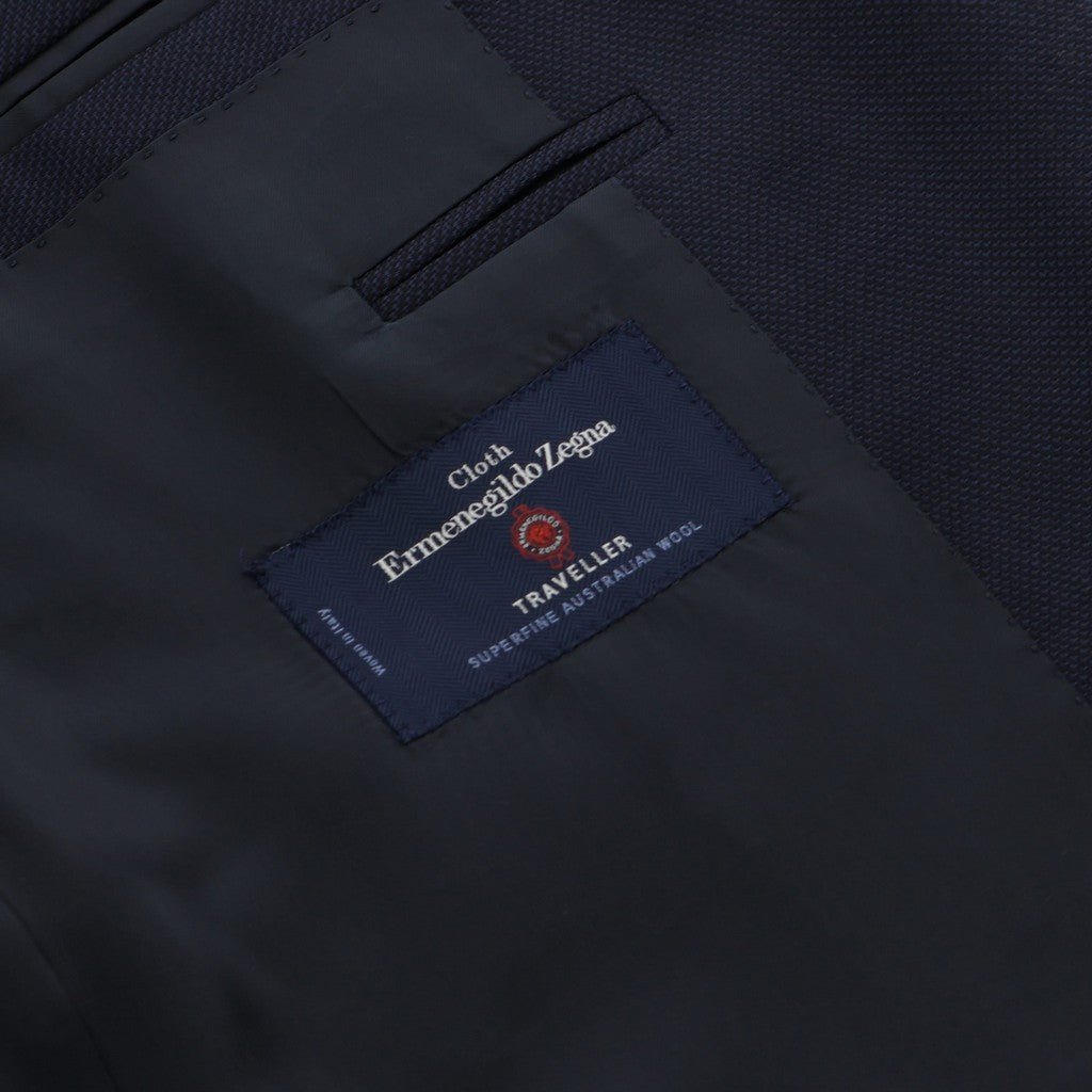 HENRY SARTORIAL HERITAGE Traveller Wool Business Suit NAVY - Henry Bucks