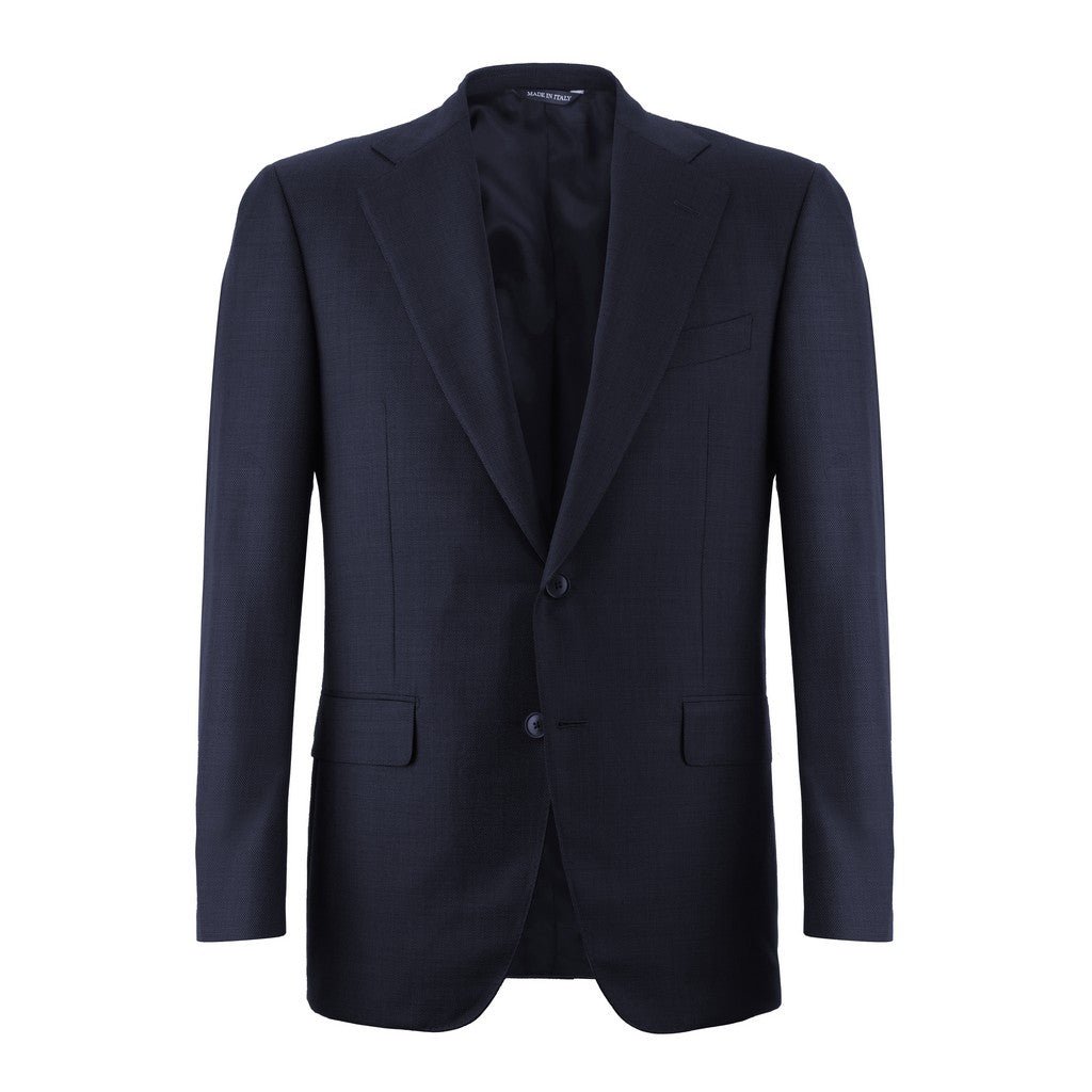 HENRY SARTORIAL HERITAGE Traveller Wool Business Suit NAVY - Henry Bucks