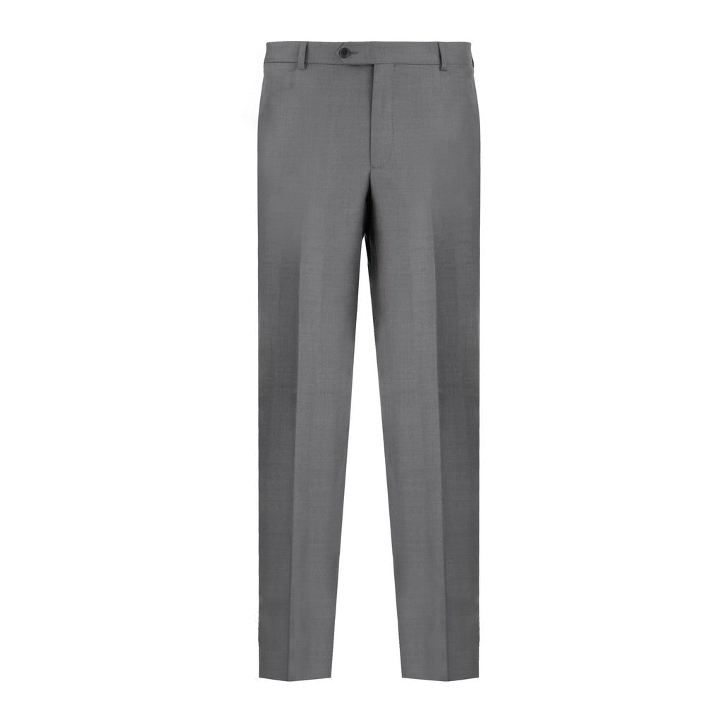 HENRY SARTORIAL HERITAGE Traveller Wool Trousers GREY - Henry Bucks