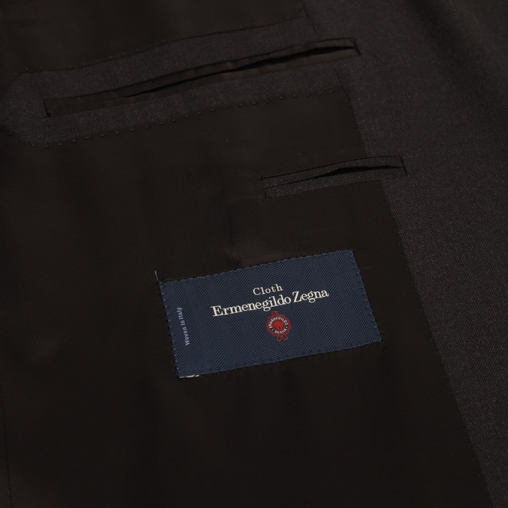 HENRY SARTORIAL HERITAGE Twill Wool Buiness Suit CHARCOAL REG - Henry Bucks