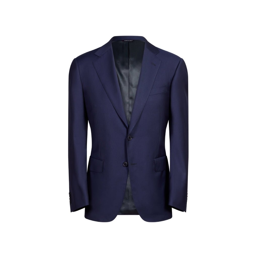 HENRY SARTORIAL HERITAGE Wool Traveller Blazer NAVY REG - Henry Bucks