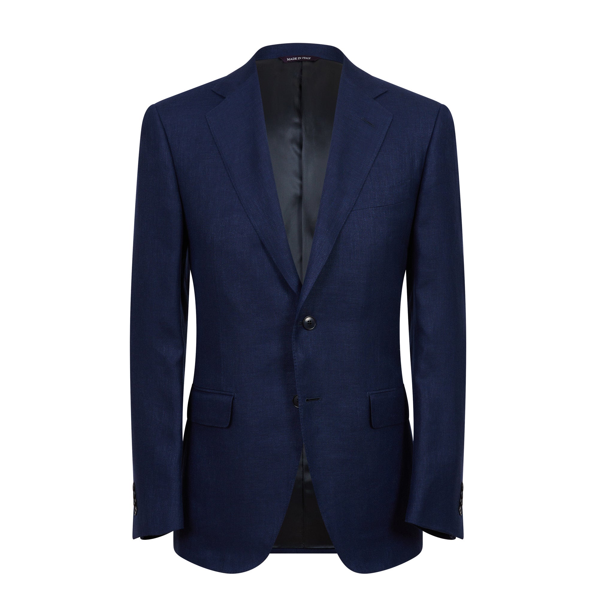 HENRY SARTORIAL HERITAGE Zegna Cross - Ply™ Herringbone Blazer NAVY REG - Henry BucksBlazers33AW230011 - NAVY - R - 48