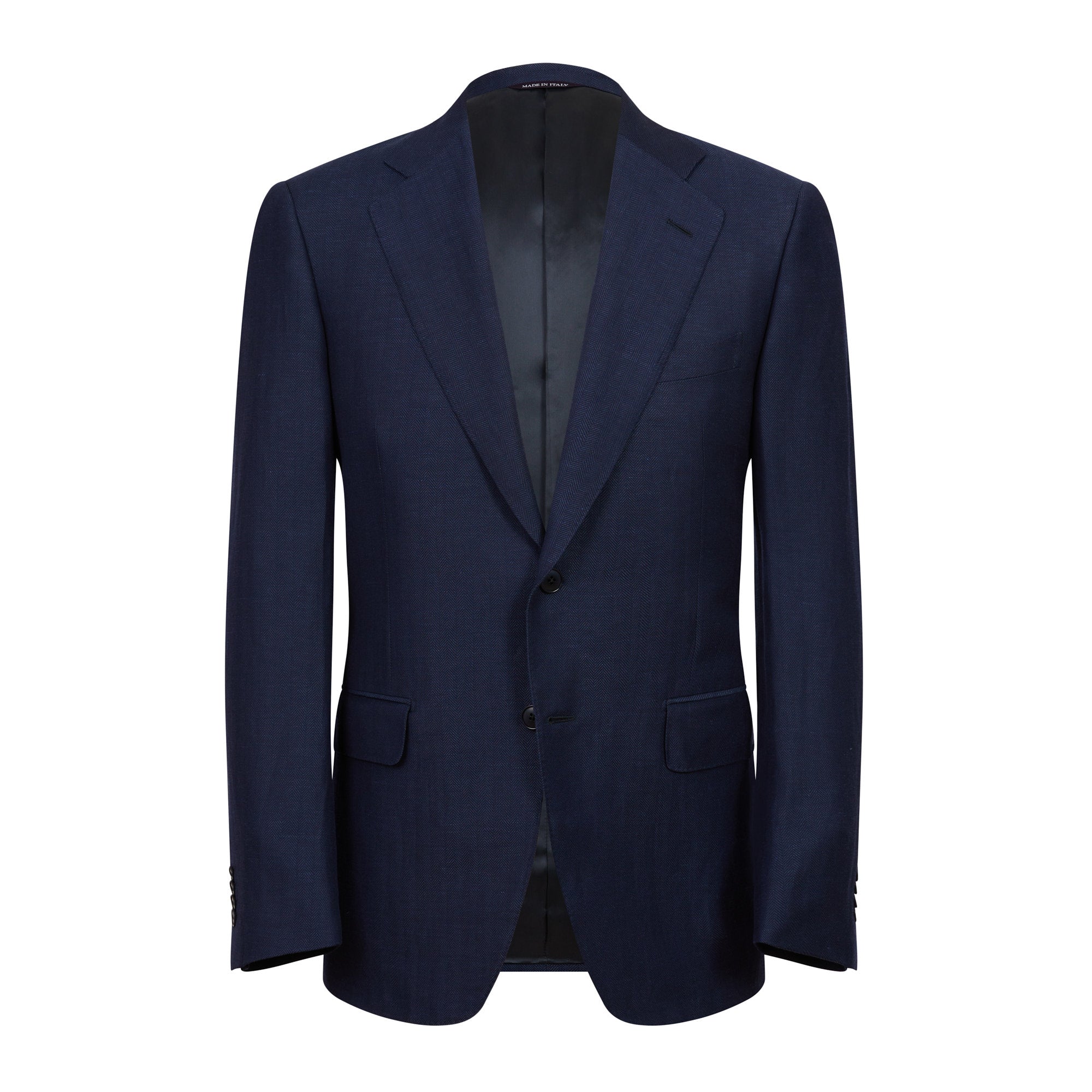 HENRY SARTORIAL HERITAGE Zegna Cross - Ply™ Plain Blazer BLUE REG - Henry BucksBlazers33AW230009 - BLUE - R - 48