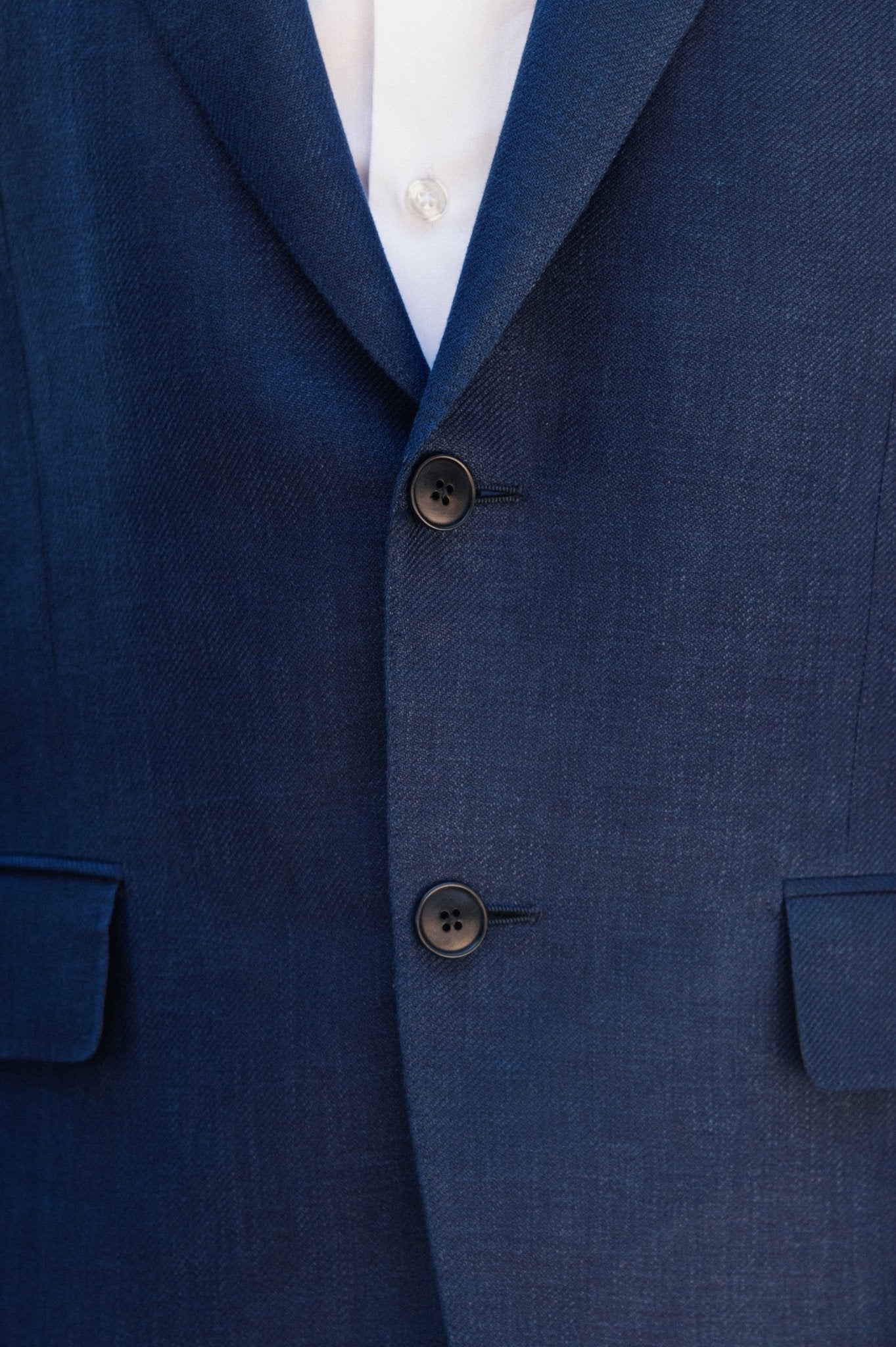 HENRY SARTORIAL HERITAGE Zegna Cross - Ply™ Plain Blazer BLUE REG - Henry BucksBlazers33AW230009 - BLUE - R - 48