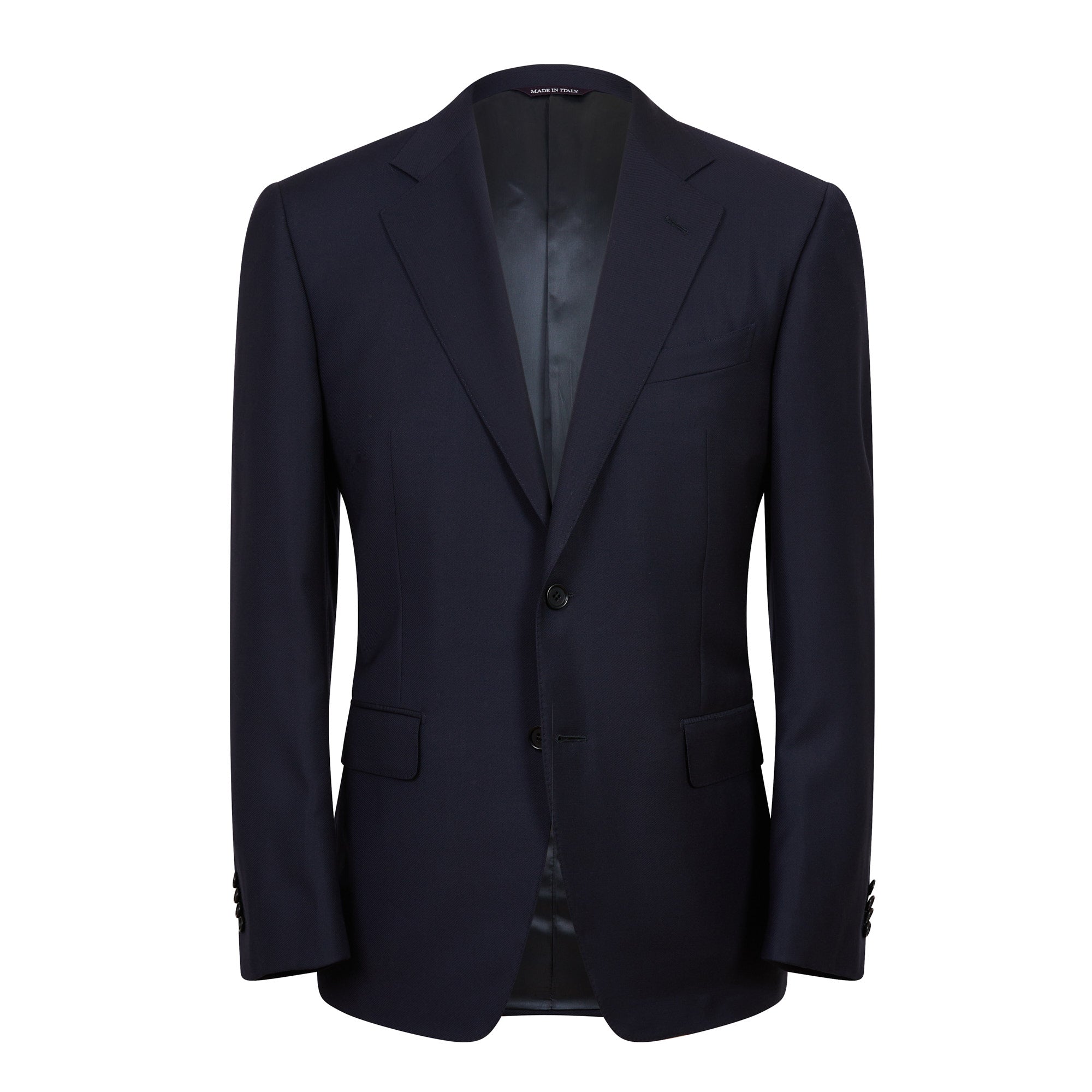 HENRY SARTORIAL HERITAGE Zegna High Performance™ Full Canvas Plain Suit DARK NAVY REG - Henry BucksSuits23AW230014 - DKNV - R - 48