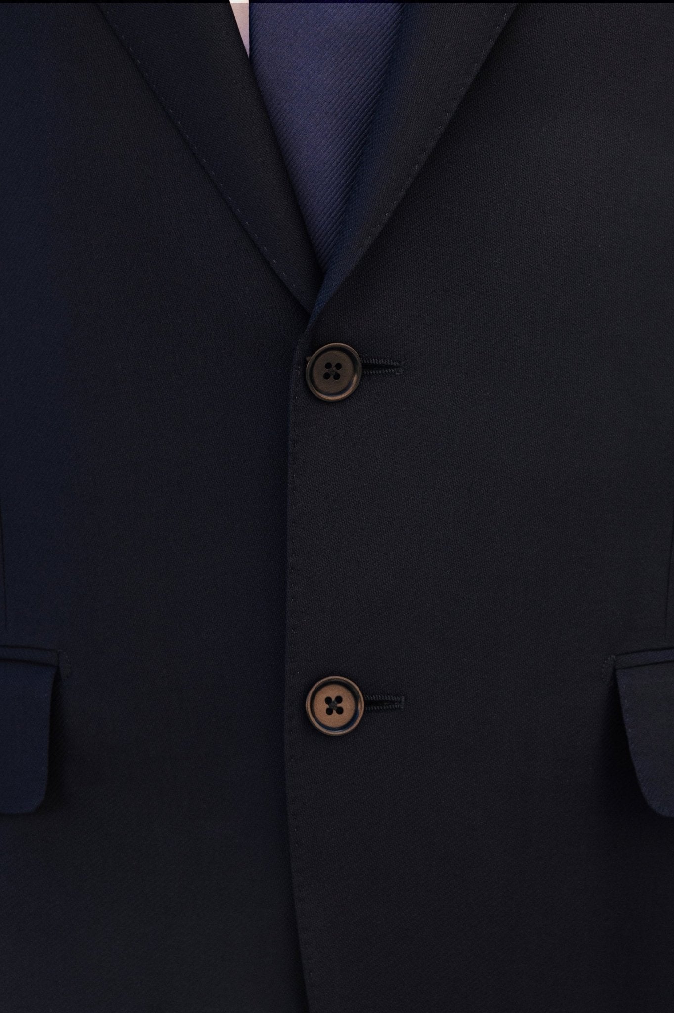 HENRY SARTORIAL HERITAGE Zegna High Performance™ Full Canvas Plain Suit DARK NAVY REG - Henry BucksSuits23AW230014 - DKNV - R - 48