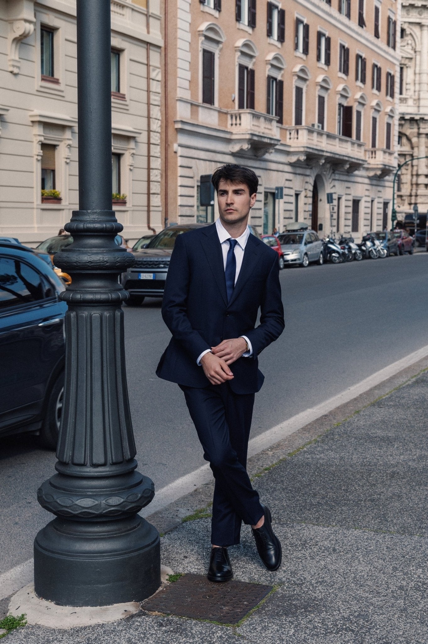 HENRY SARTORIAL HERITAGE Zegna High Performance™ Full Canvas Plain Suit DARK NAVY REG - Henry BucksSuits23AW230014 - DKNV - R - 48