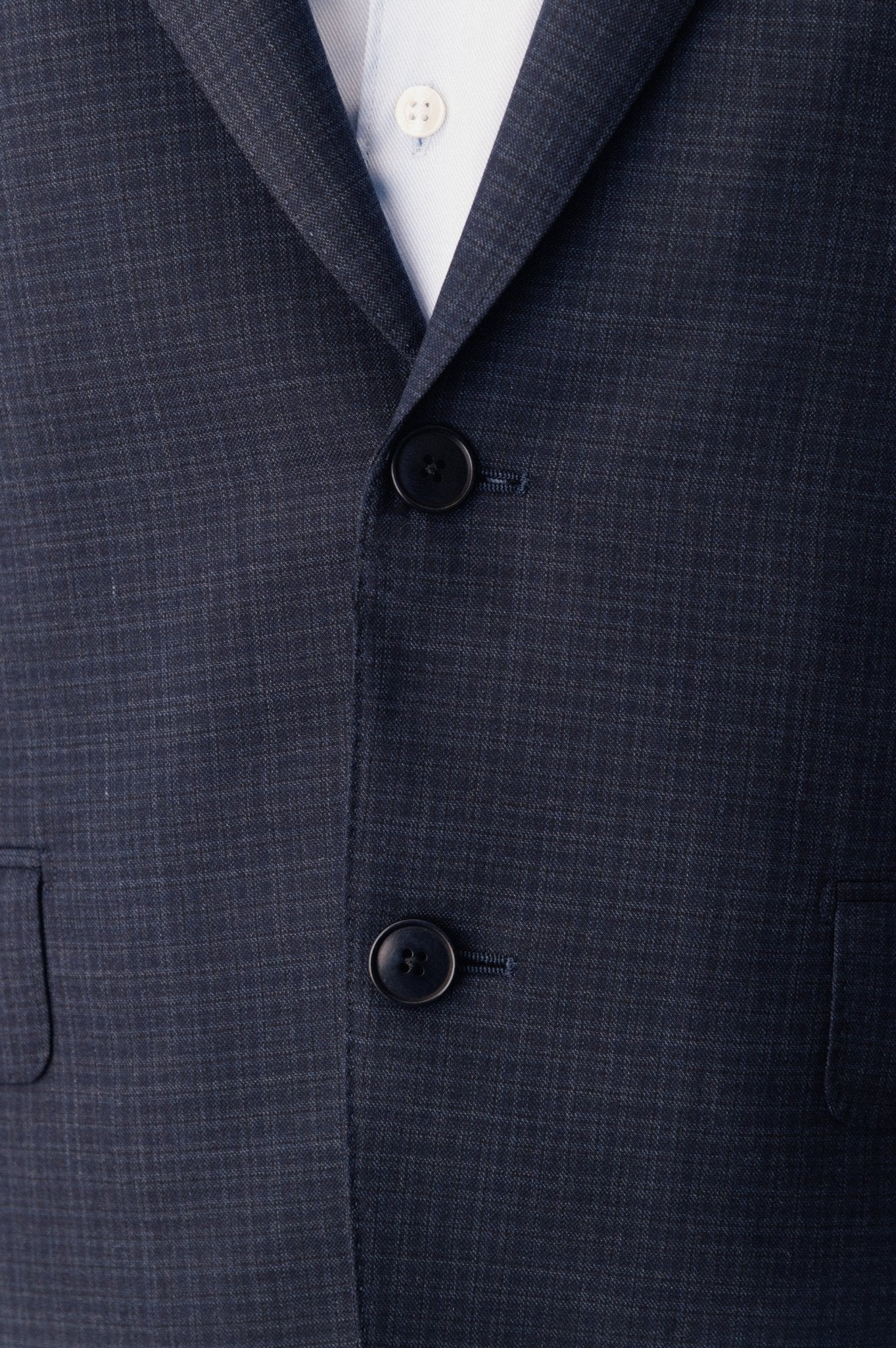 HENRY SARTORIAL HERITAGE Zegna High Performance™ Plain Suit DARK NAVY REG - Henry BucksSuits23AW230009 - DKNV - R - 48