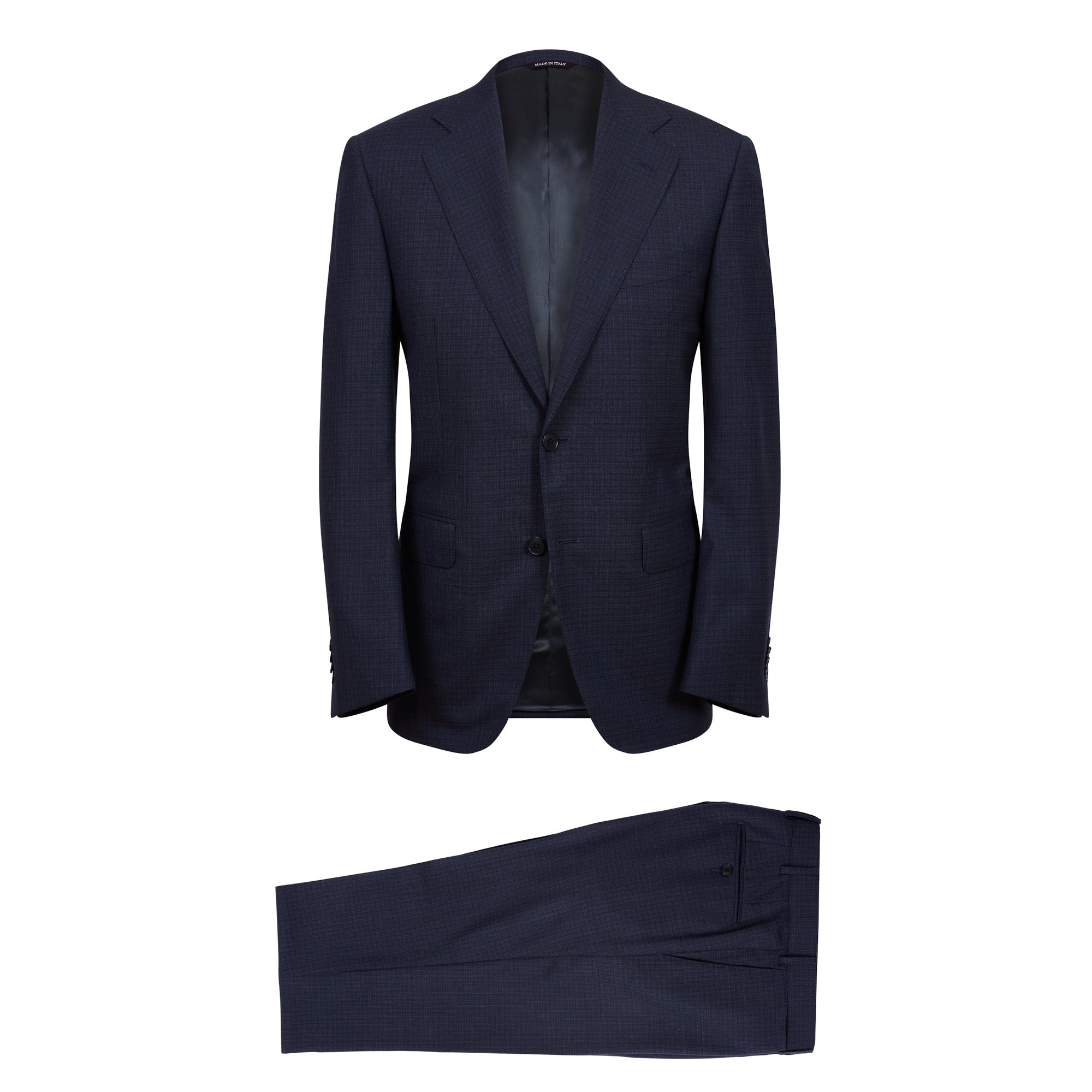 HENRY SARTORIAL HERITAGE Zegna High Performance™ Plain Suit DARK NAVY REG - Henry BucksSuits23AW230009 - DKNV - R - 48