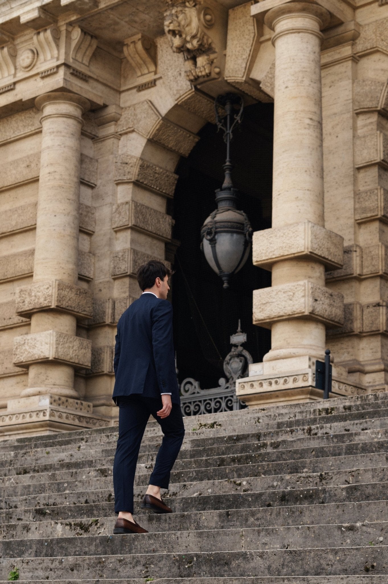 HENRY SARTORIAL HERITAGE Zegna Loop™ Plain Suit DARK NAVY REG - Henry BucksSuits23AW230005 - DKNV - R - 48